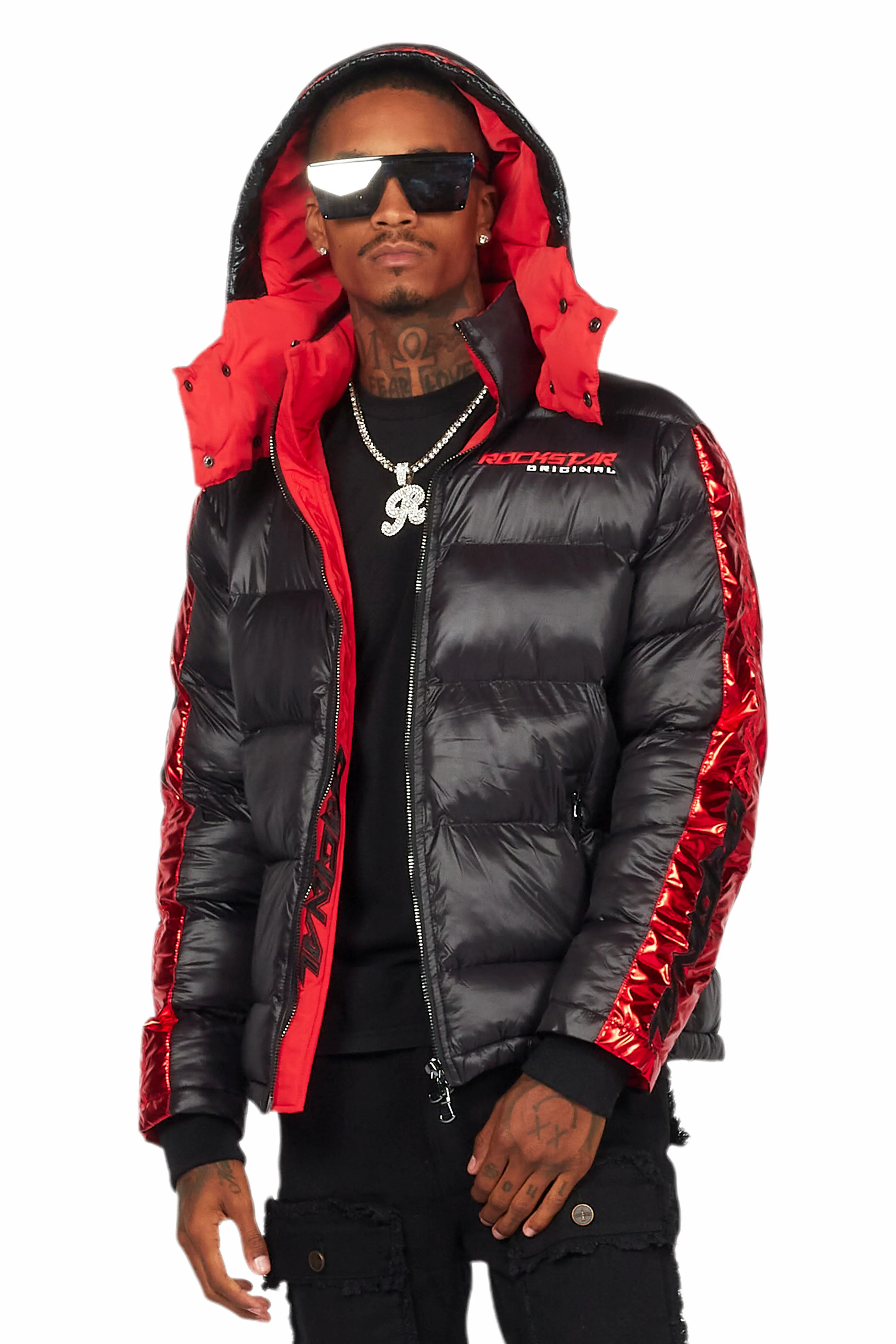Alasia Black Puffer Jacket - Image 5