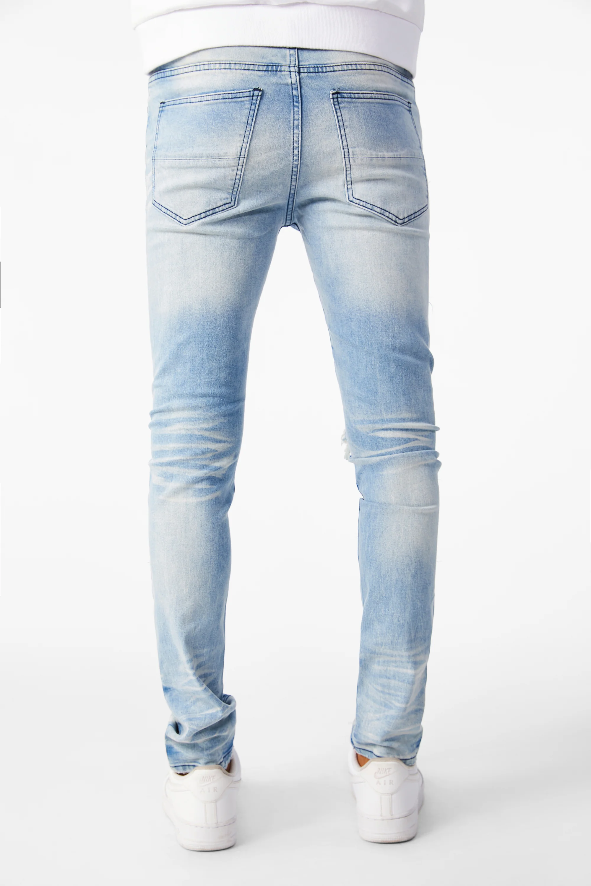 Blue Duncan Bandana Patchwork Jean - Image 7