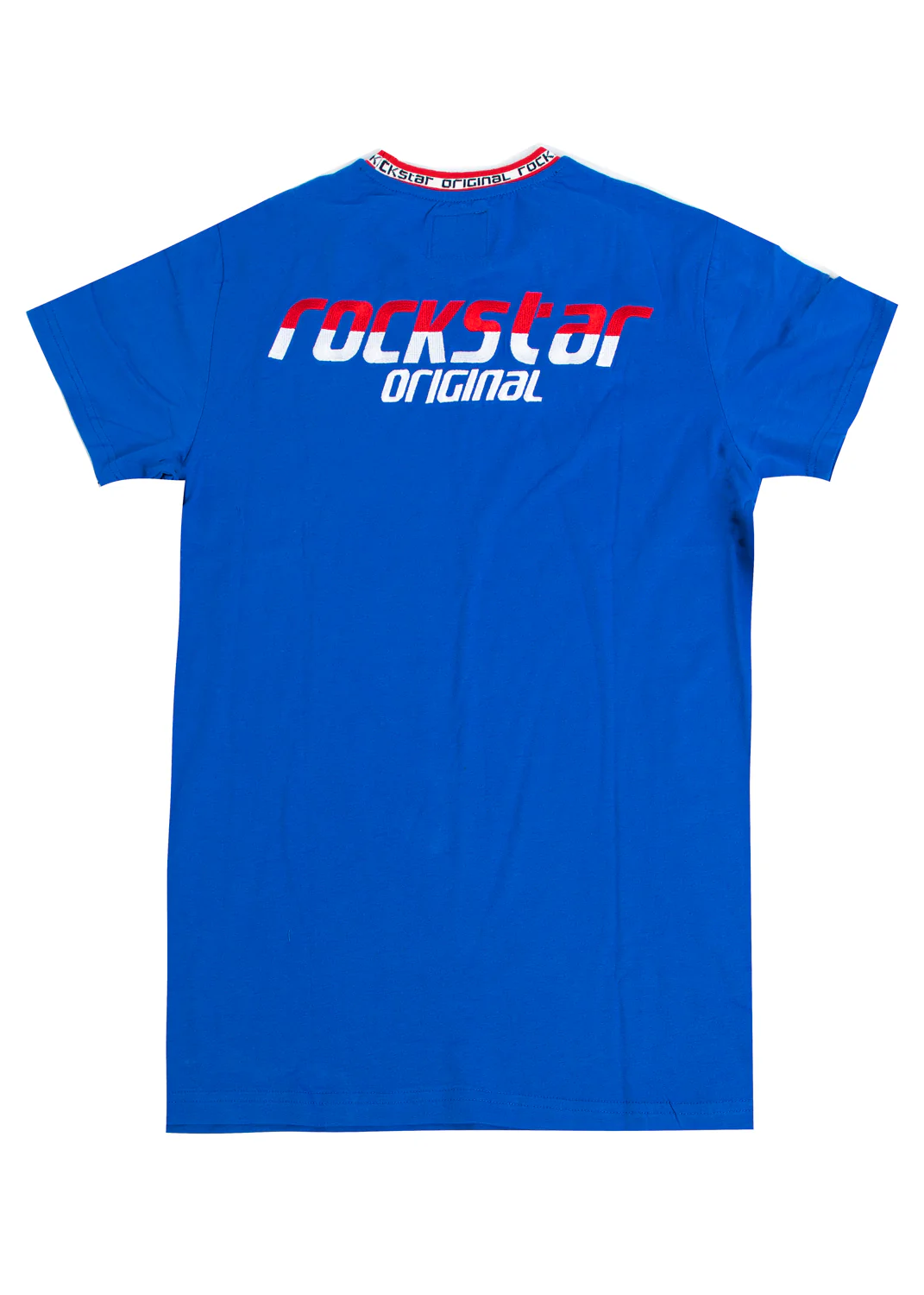 Denny Navy Printed T-Shirt - Image 2