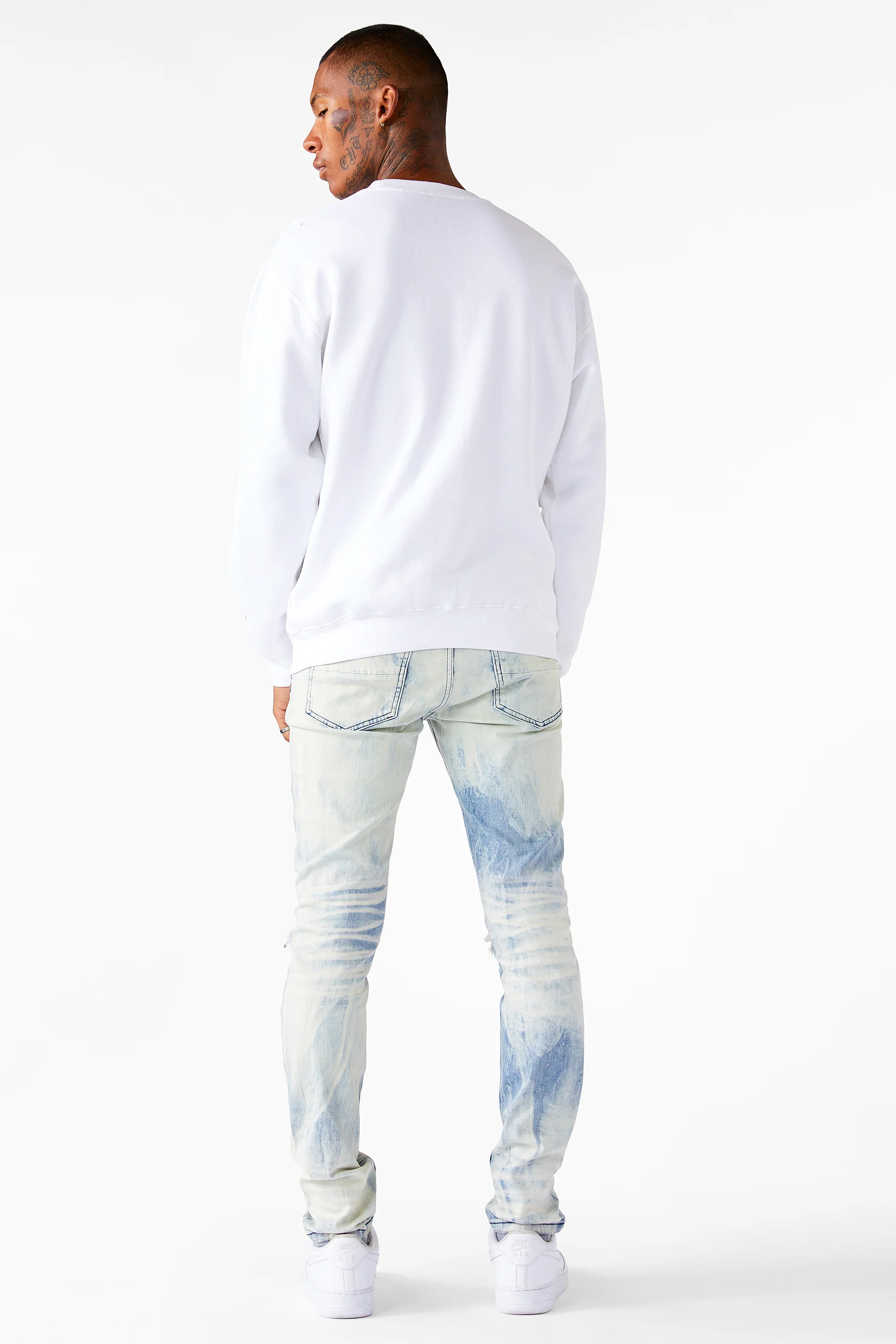 Jevon Crewneck-White - Image 6