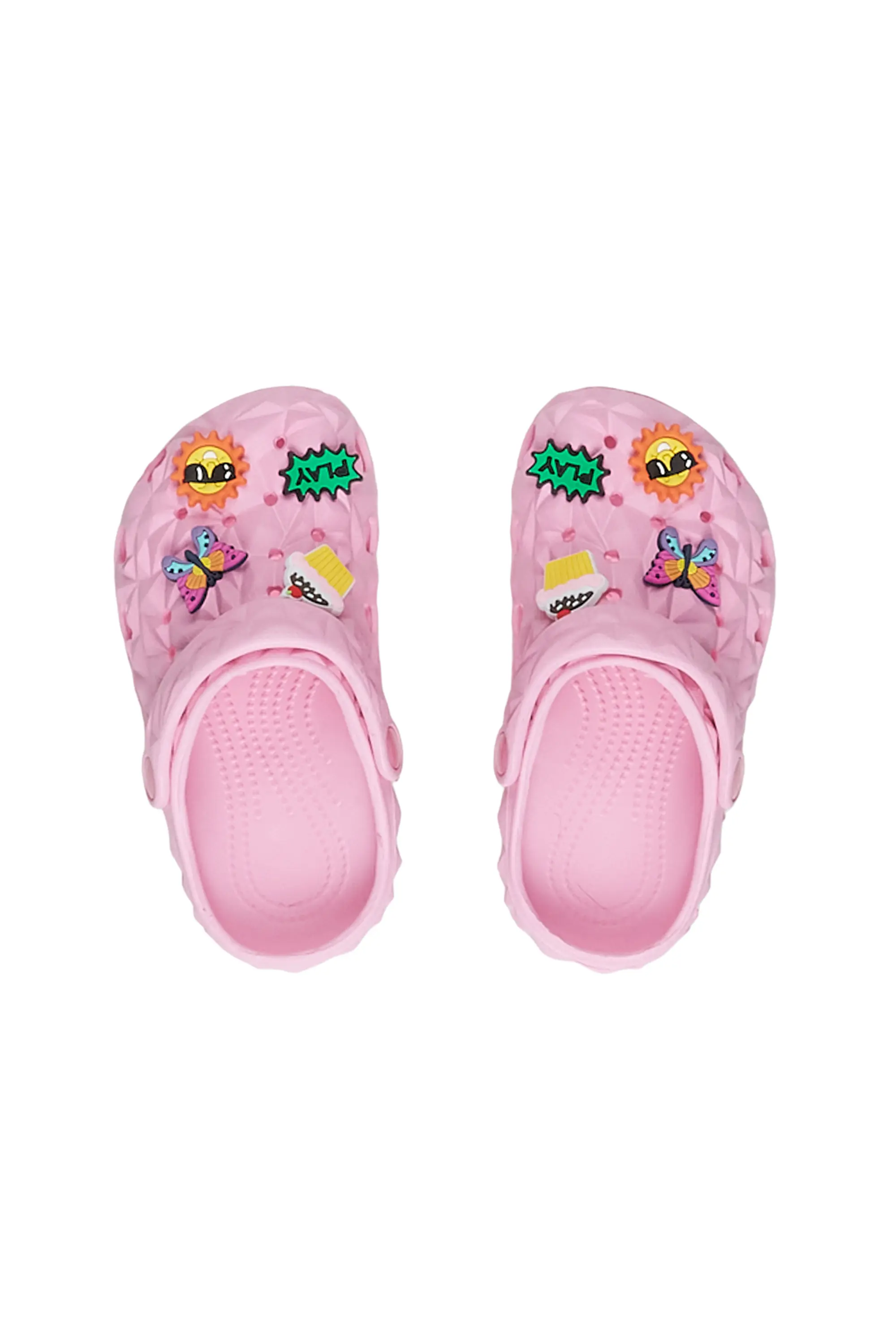 Girls Belen Pink Slip On Clog - Image 3