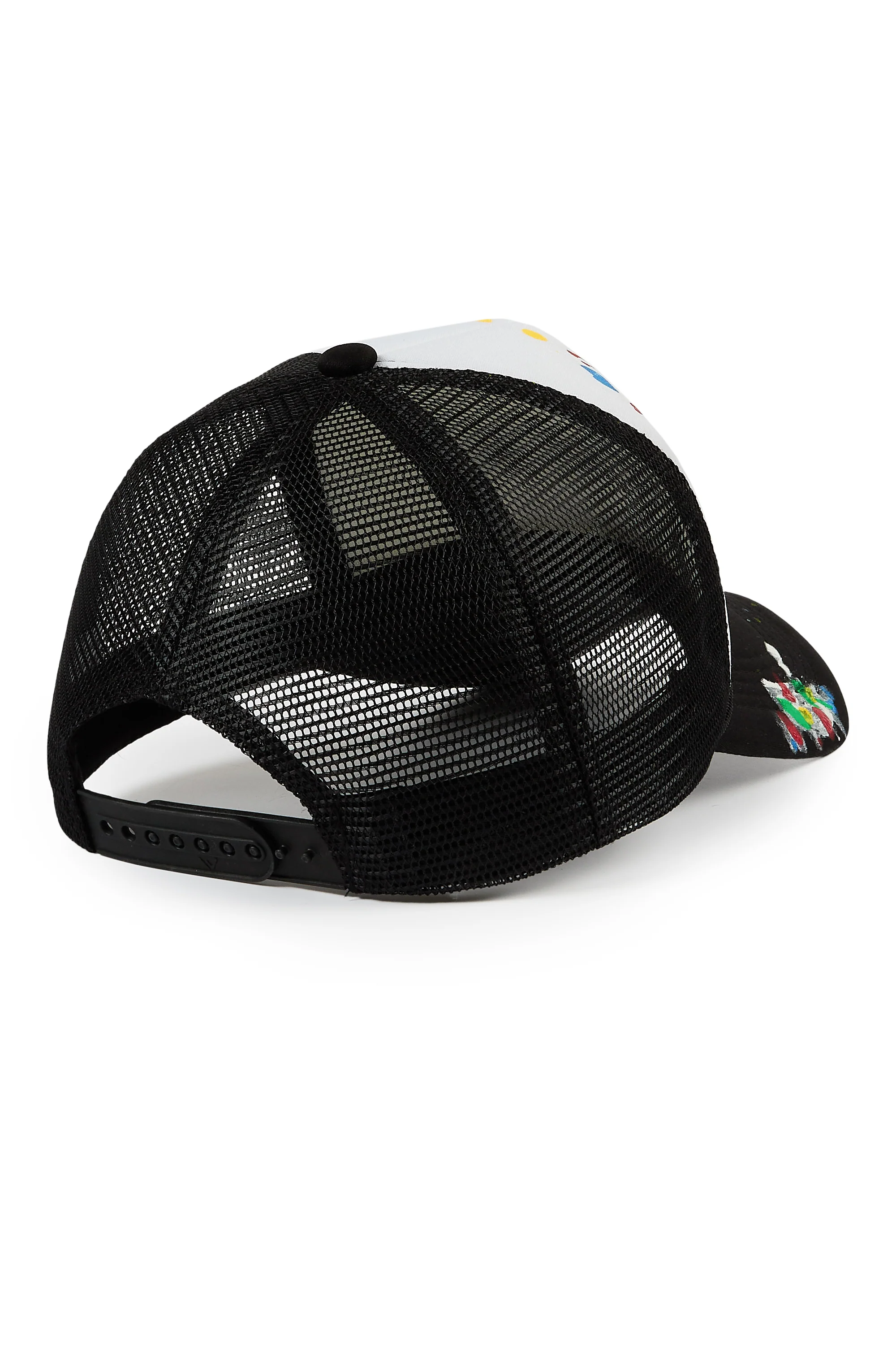 Boys Neptune White/Black Trucker Hat - Image 3