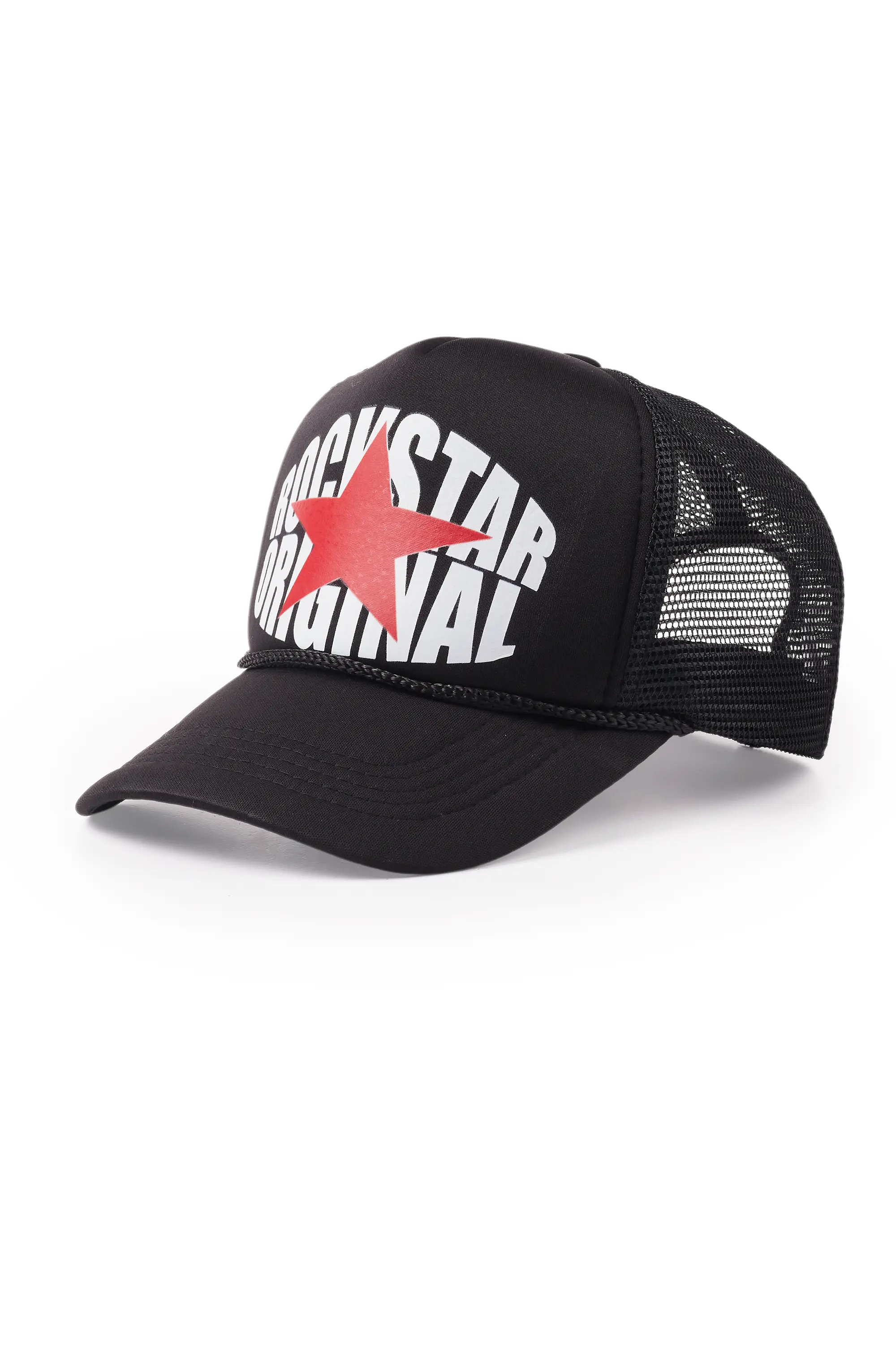 Boys State Black Trucker Hat - Image 2