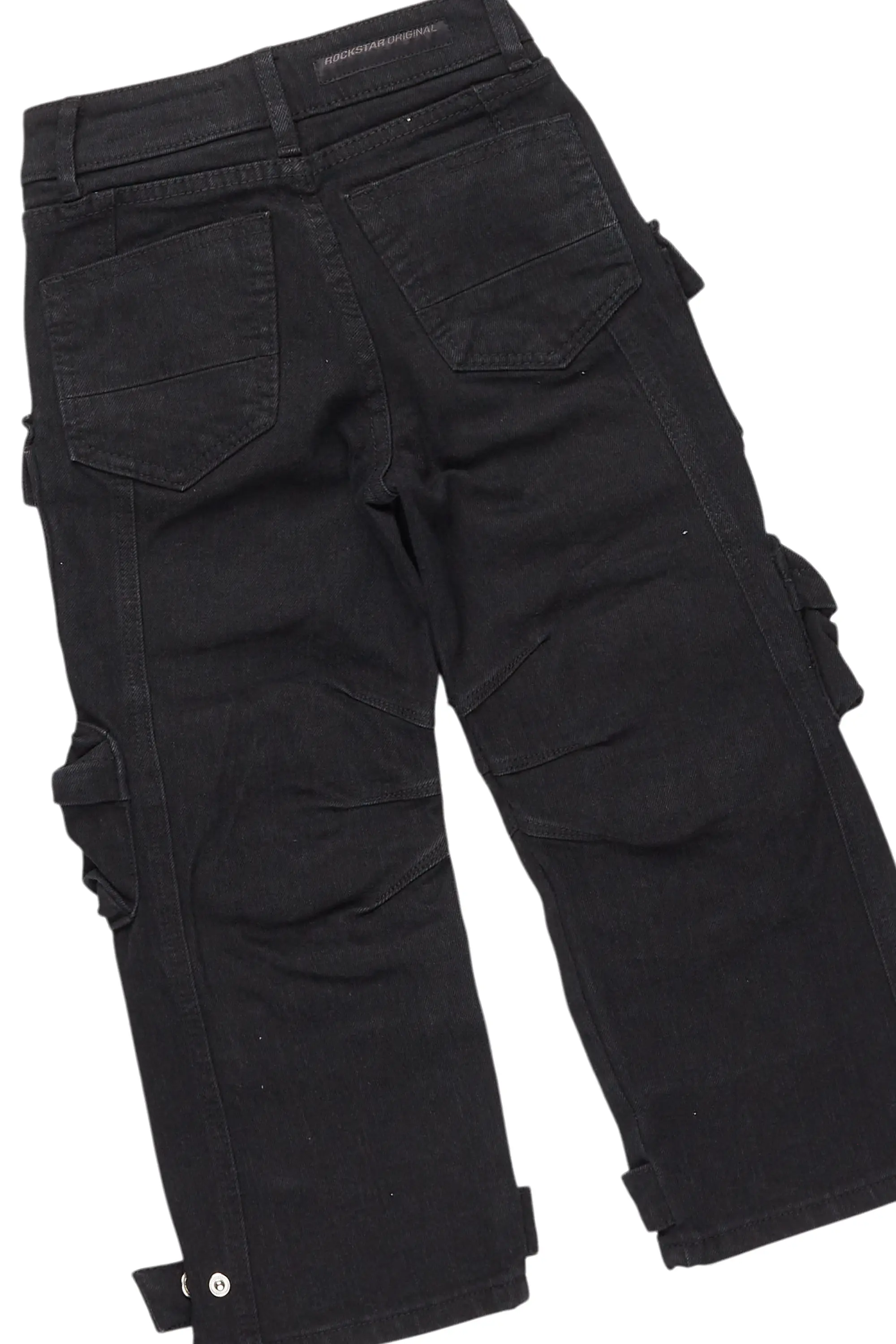 Boys Amos Red Hoodie/Baggy Fit Jean Set - Image 4