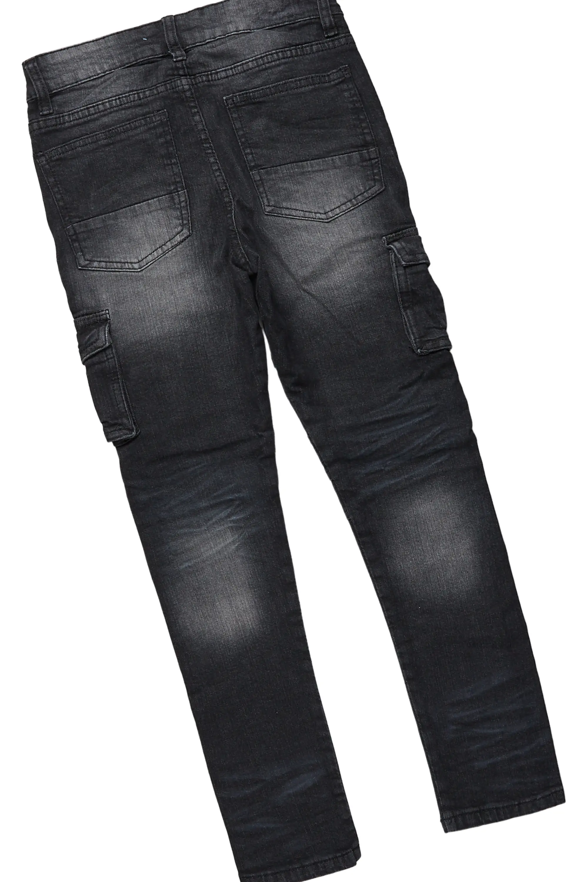 Boys Faiz Grey T-Shirt/Cargo Jean Set - Image 8