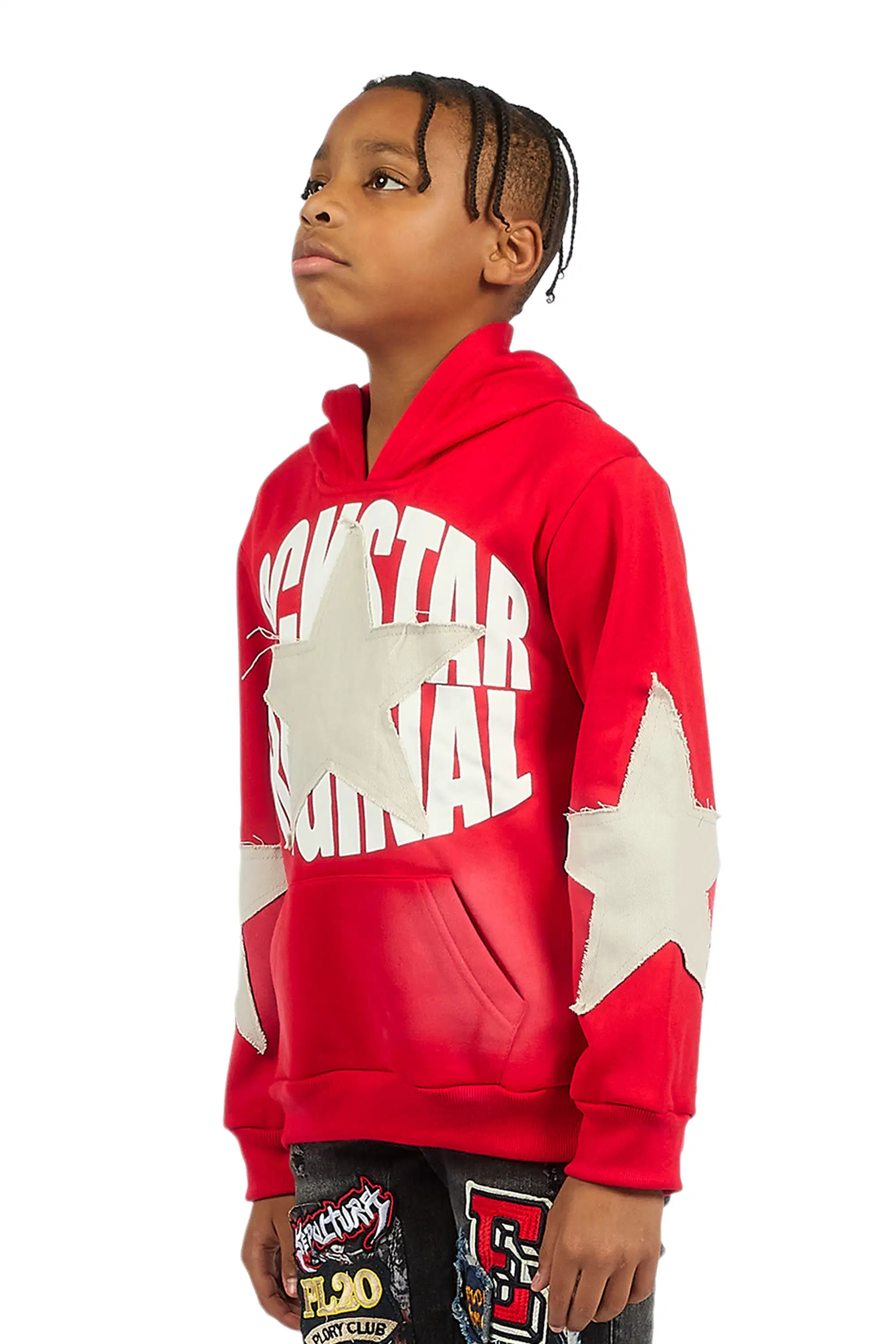 Boys States 2.0 Red Graphic Hoodie - Image 4