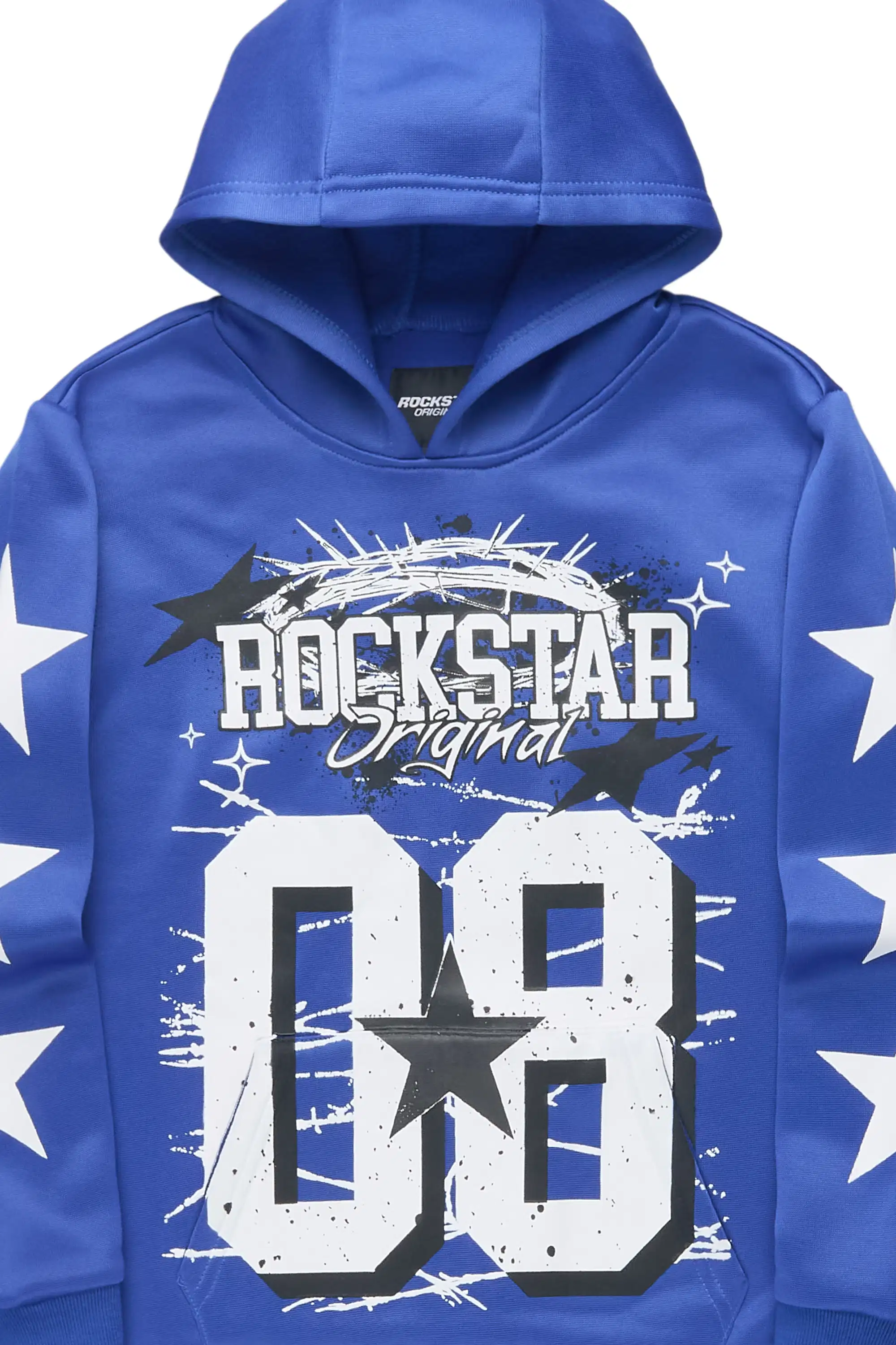 Boys All Star Royal Blue Graphic Hoodie - Image 2