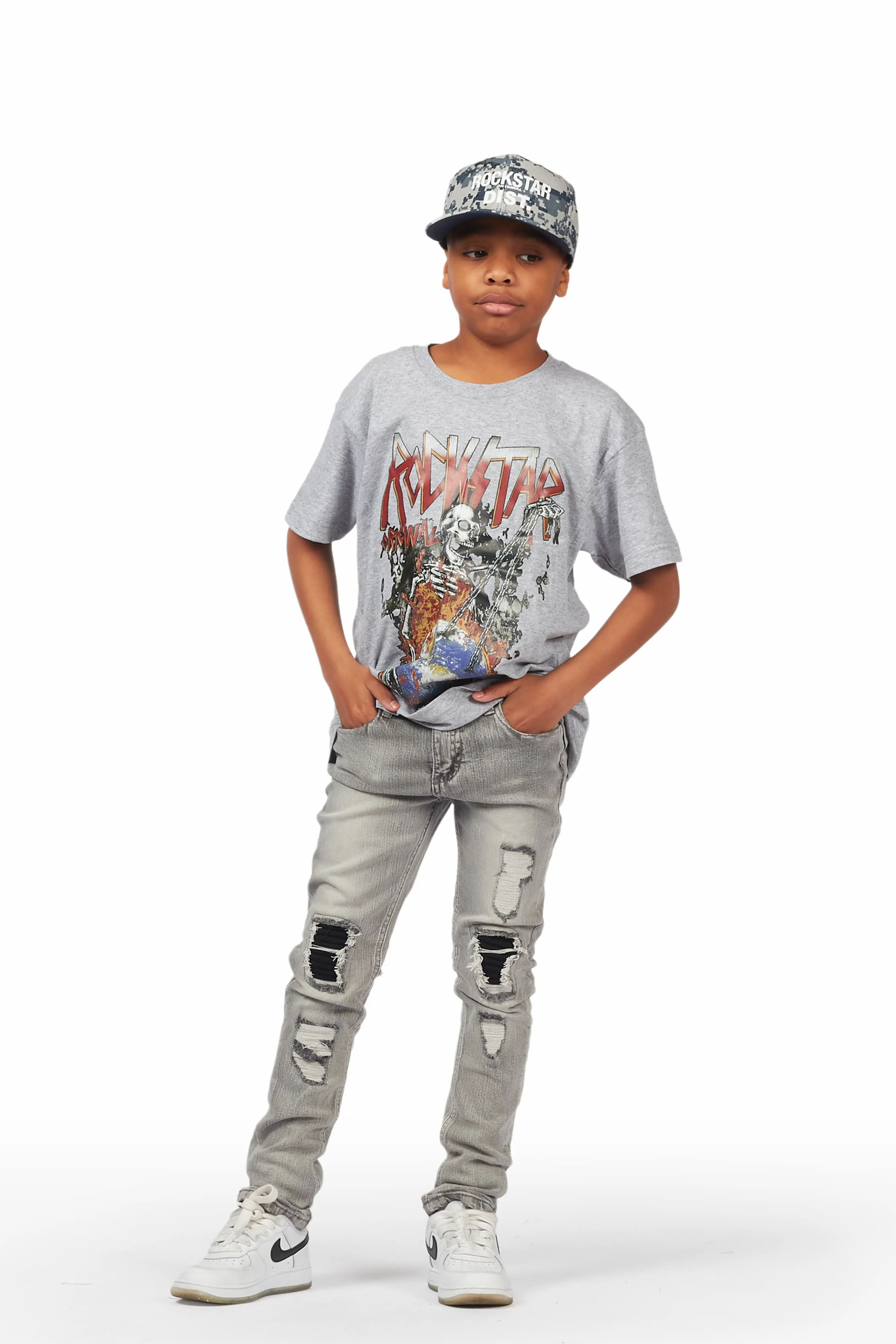 Boys Oakes Grey Jean - Image 6