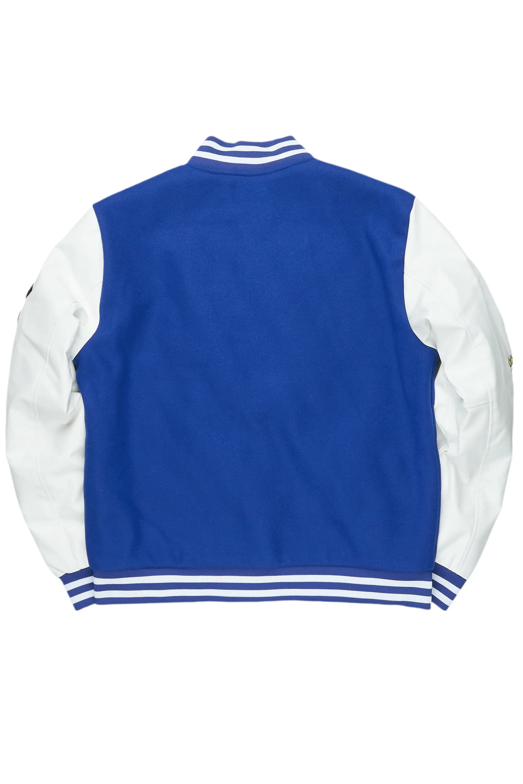 Boys Leaner Royal Blue Bomber Jacket - Image 8