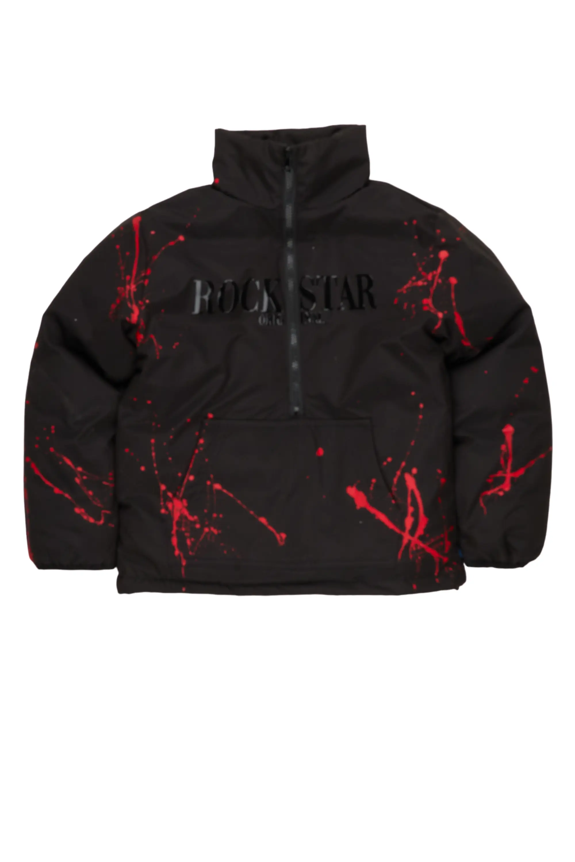 Boys Murry Black Puffer Jacket - Image 2