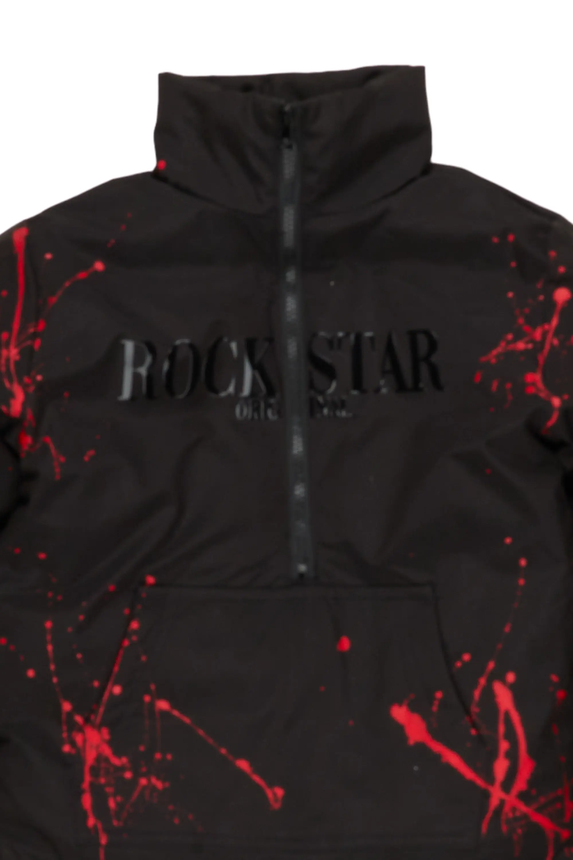 Boys Murry Black Puffer Jacket - Image 3