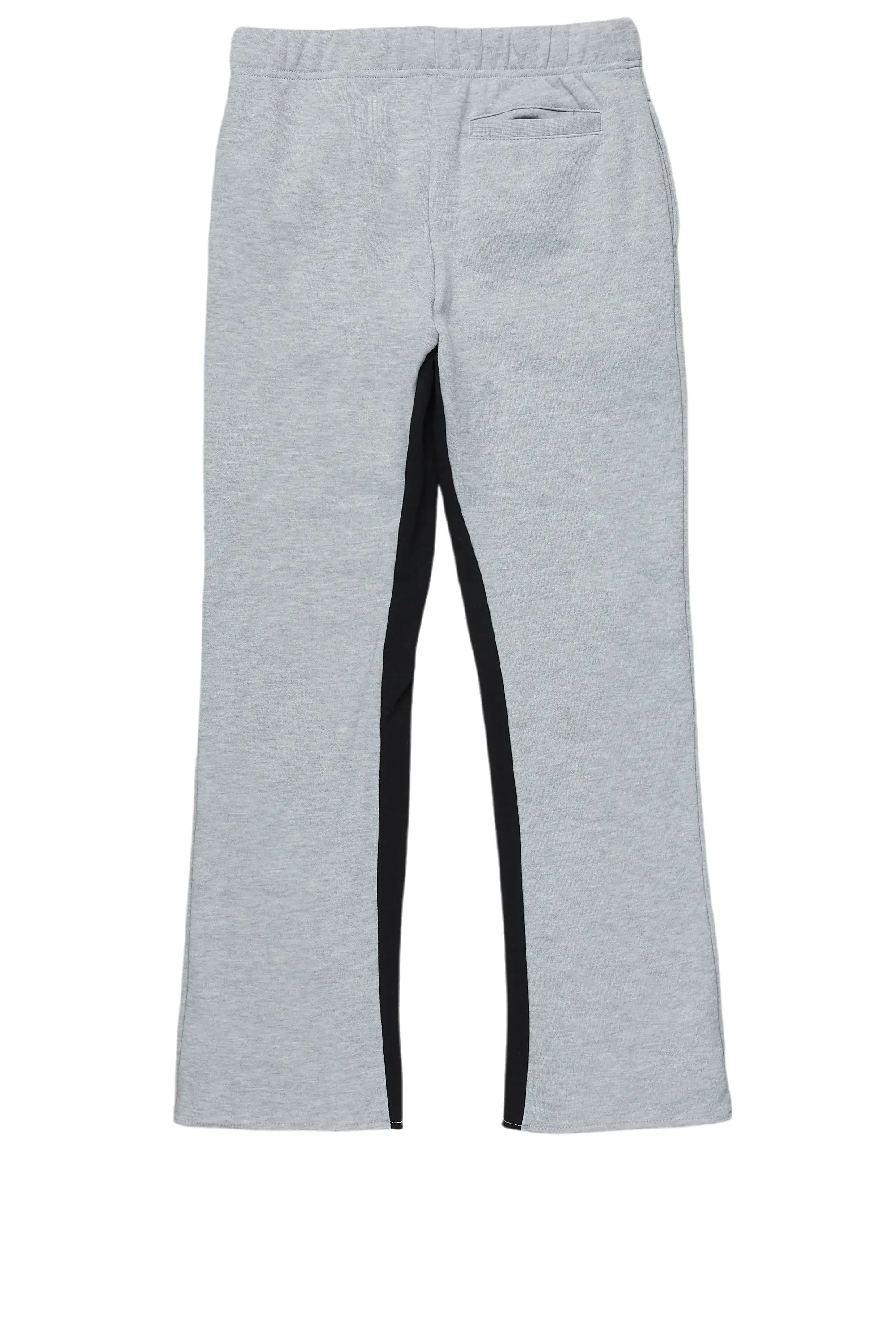 Boys Alpine Heather Grey Baggy Fit Trackpant - Image 3
