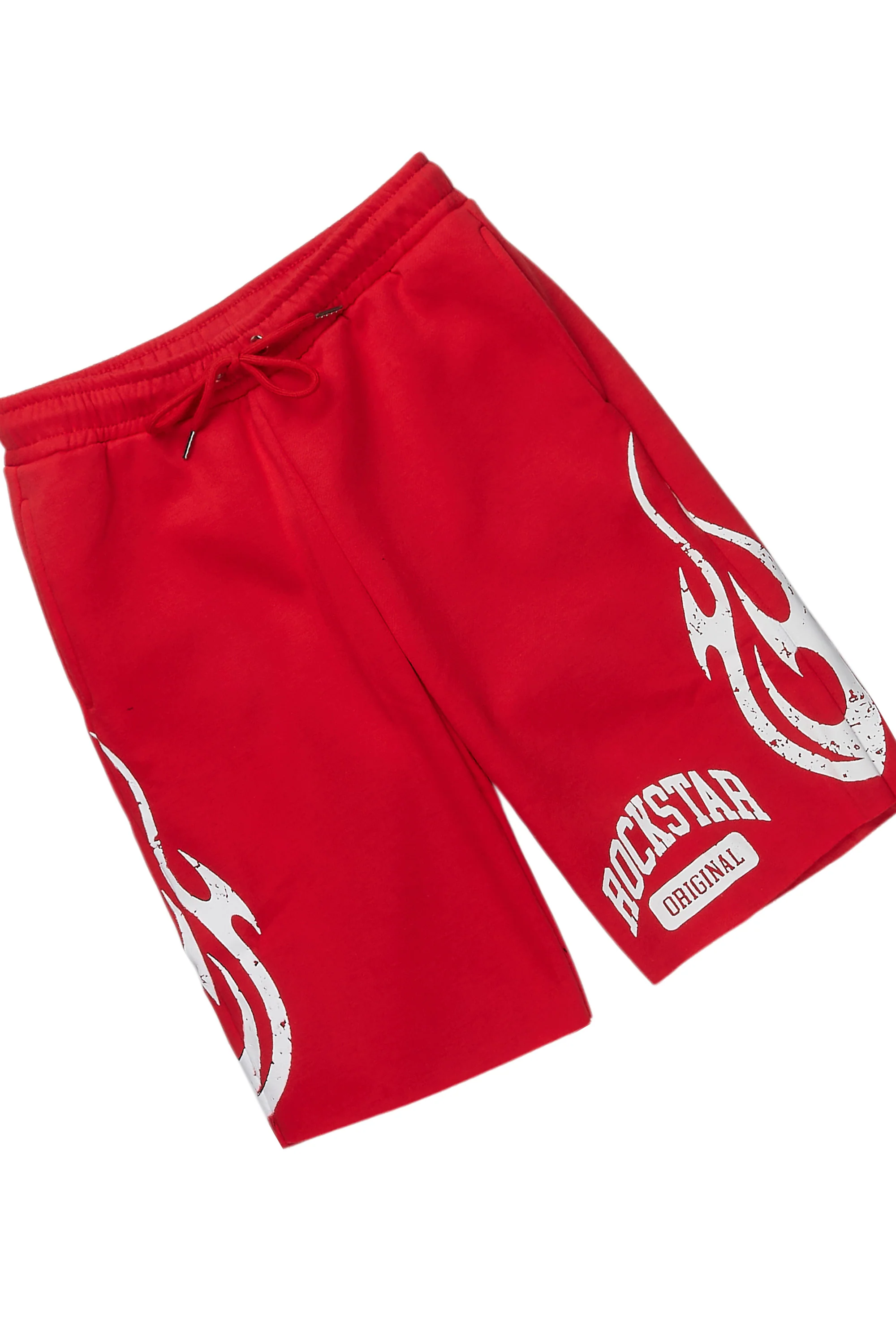 Boys Members Red T-Shirt/Short Set - Image 3