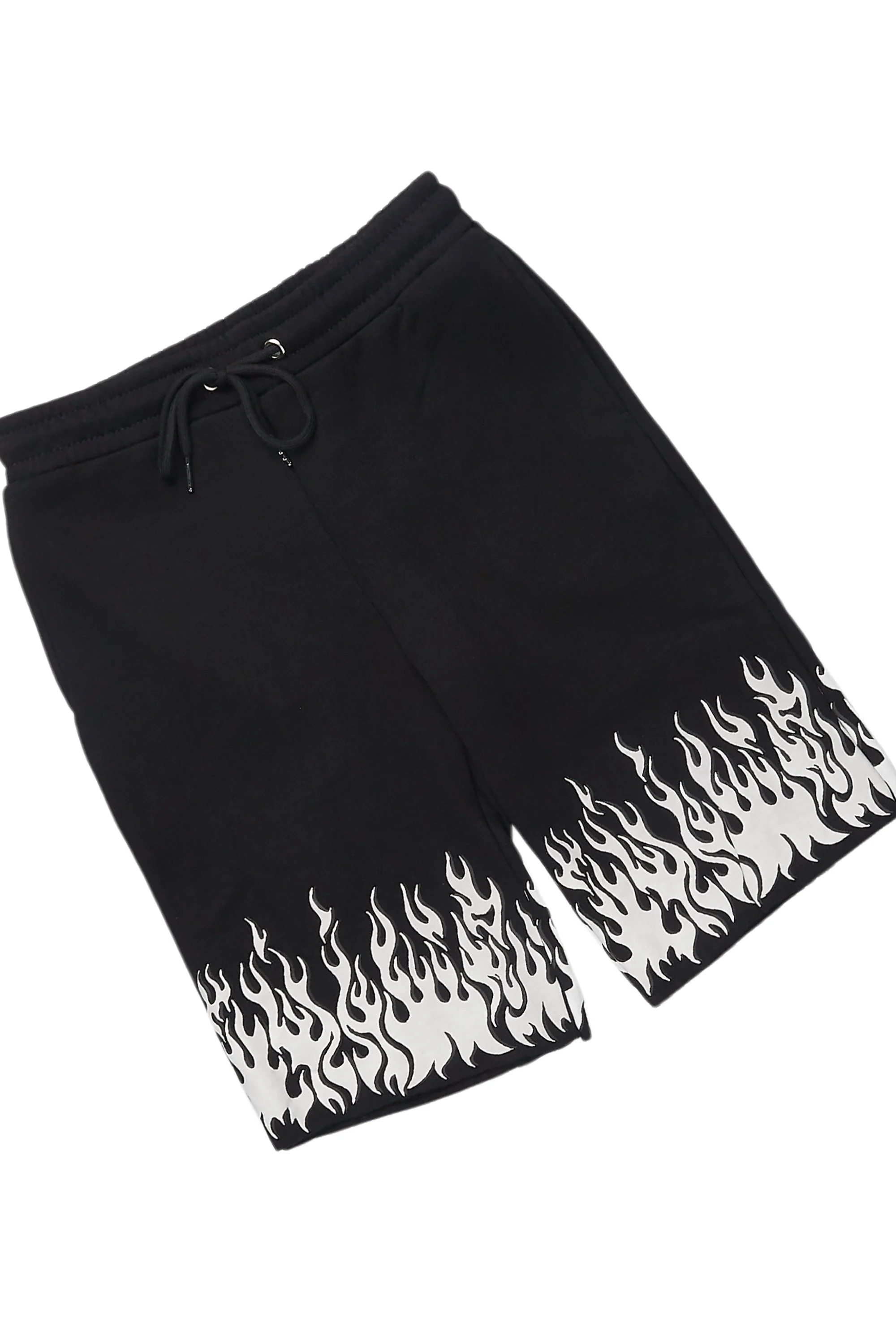 Boys Bubble Black T-Shirt/Short Set - Image 4