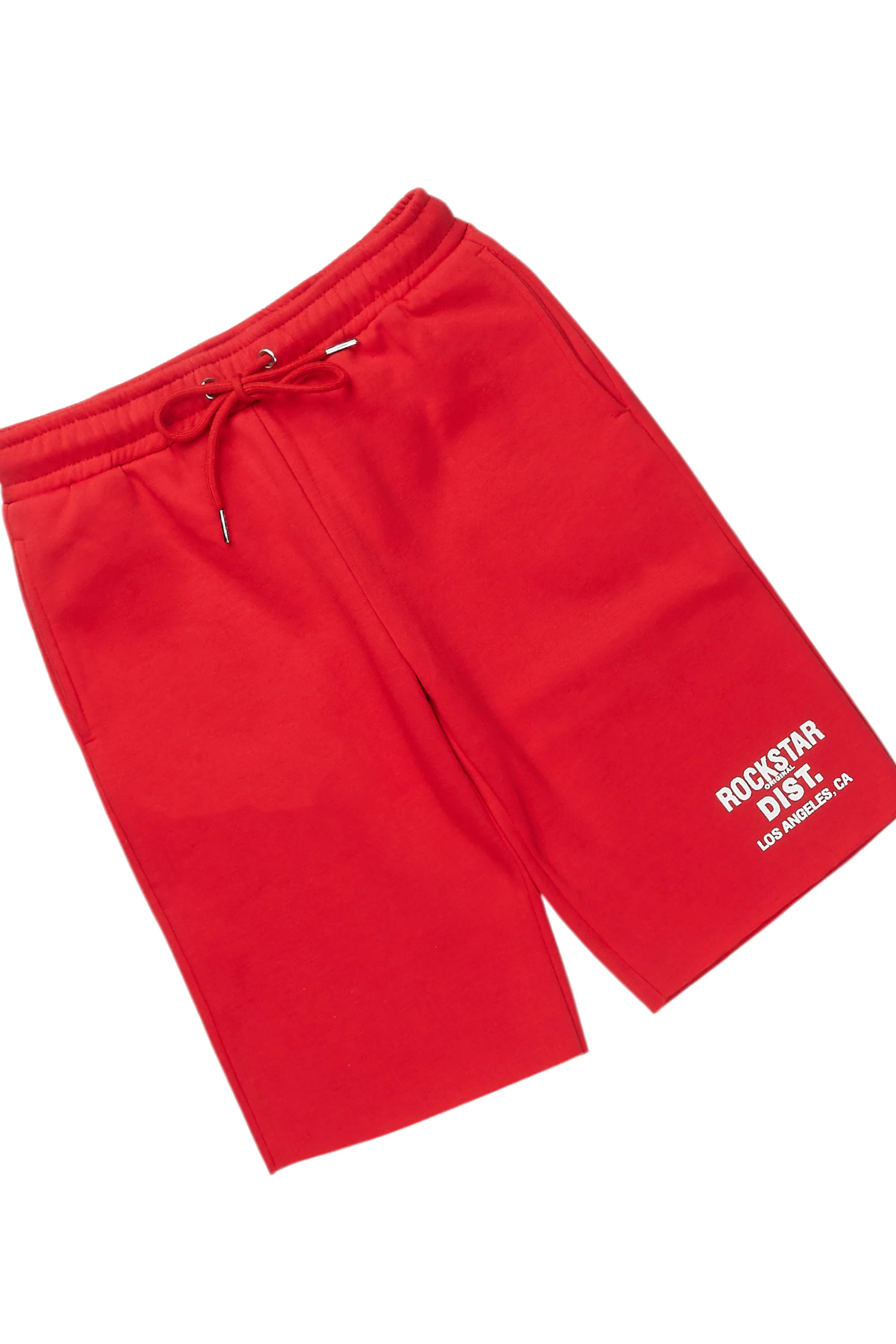 Boys Lake Red T-Shirt/Short Set - Image 4