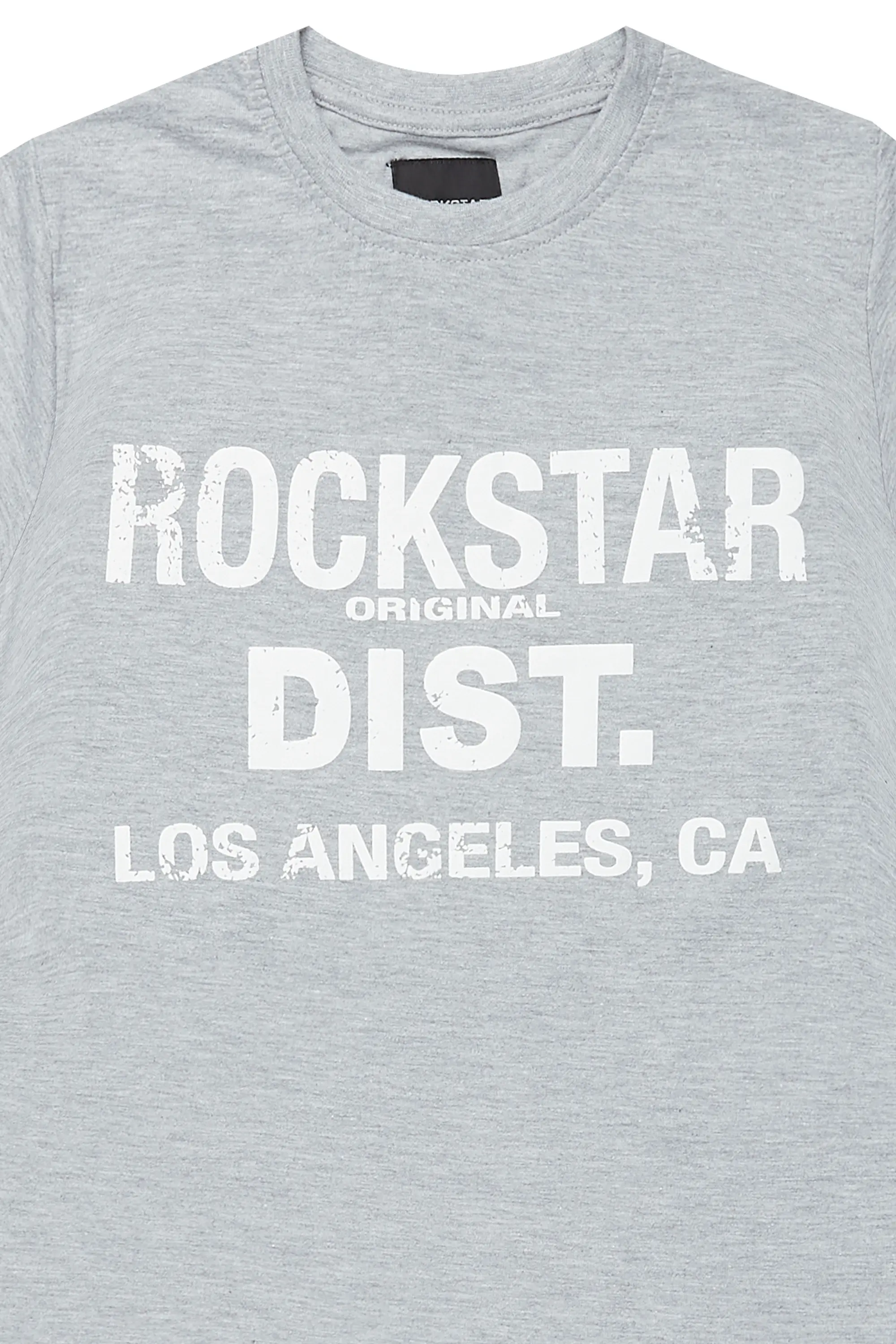 Boys Koen Grey Graphic T-Shirt - Image 7