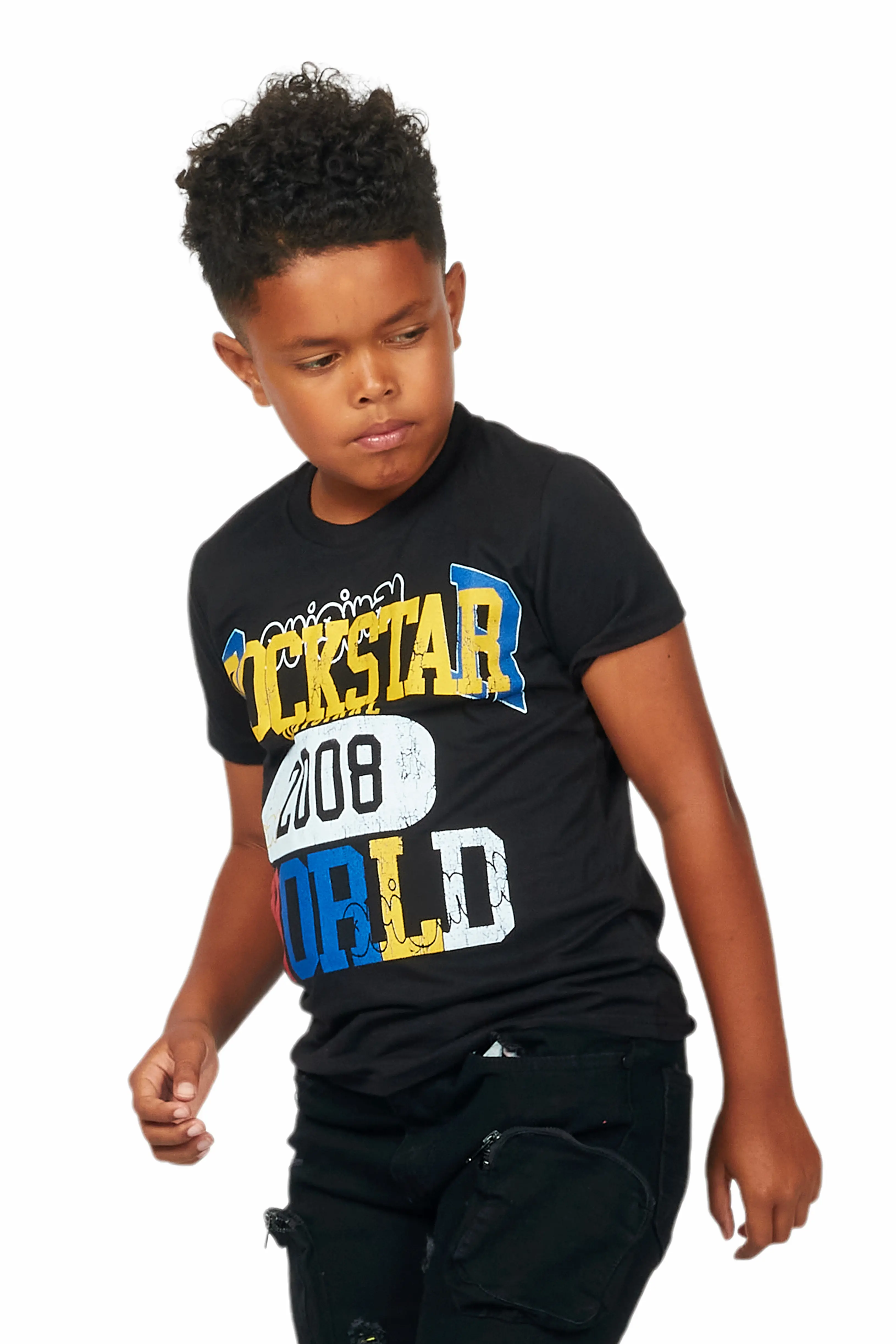 Boys Daria Black Graphic T-Shirt - Image 4