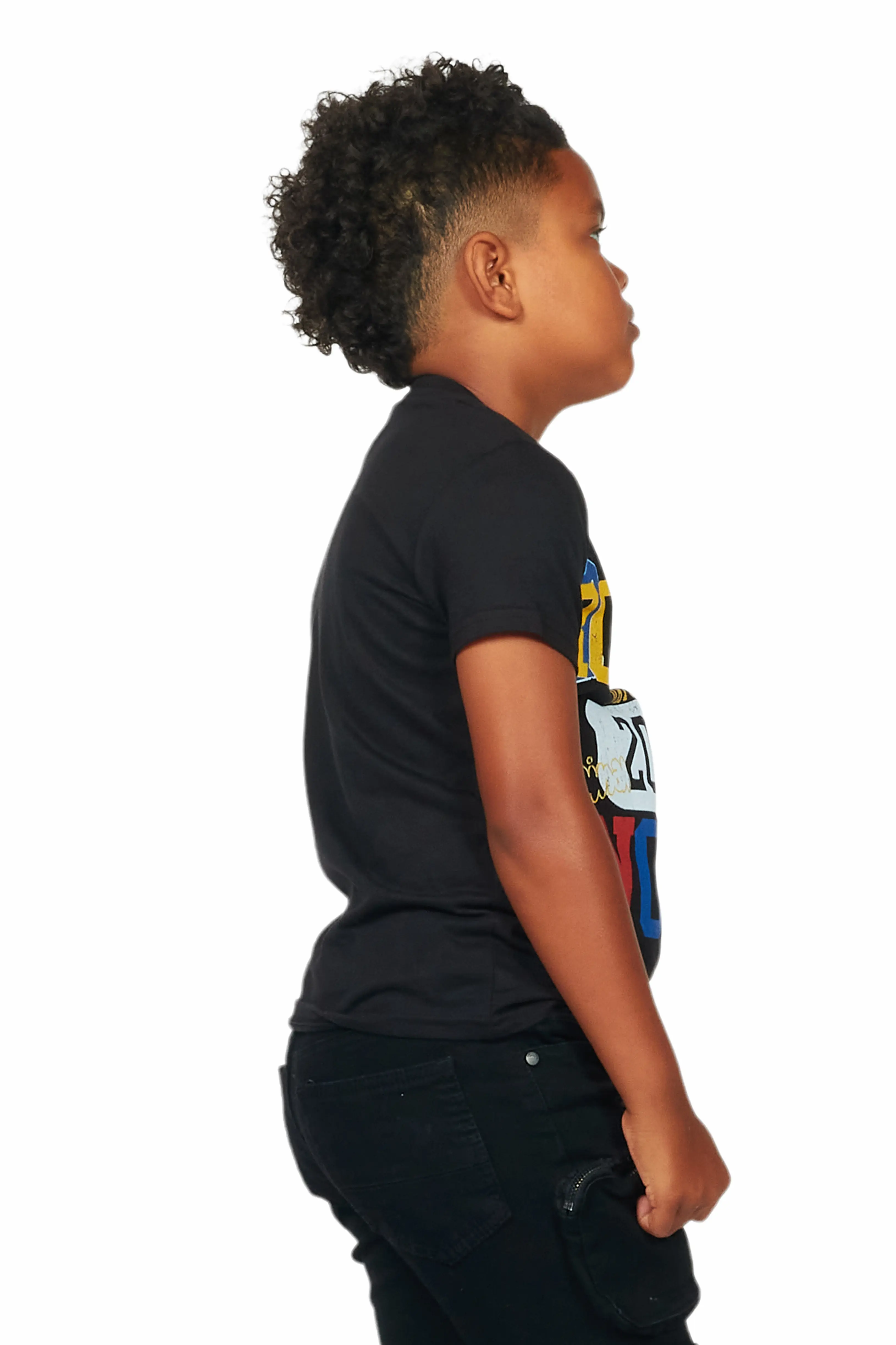 Boys Daria Black Graphic T-Shirt - Image 5