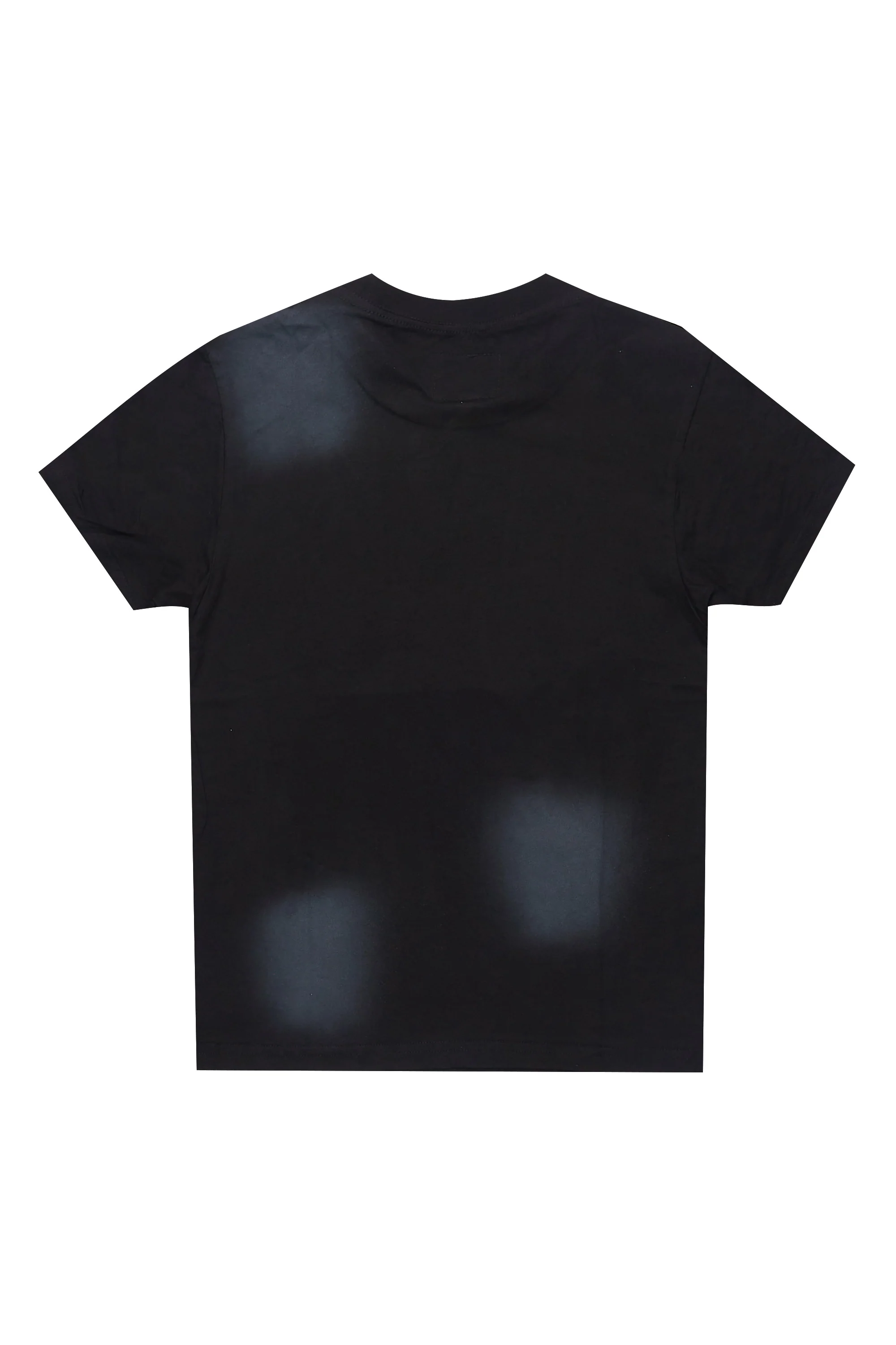 Boys State Black/Red Graphic T-Shirt with Patch - Image 3