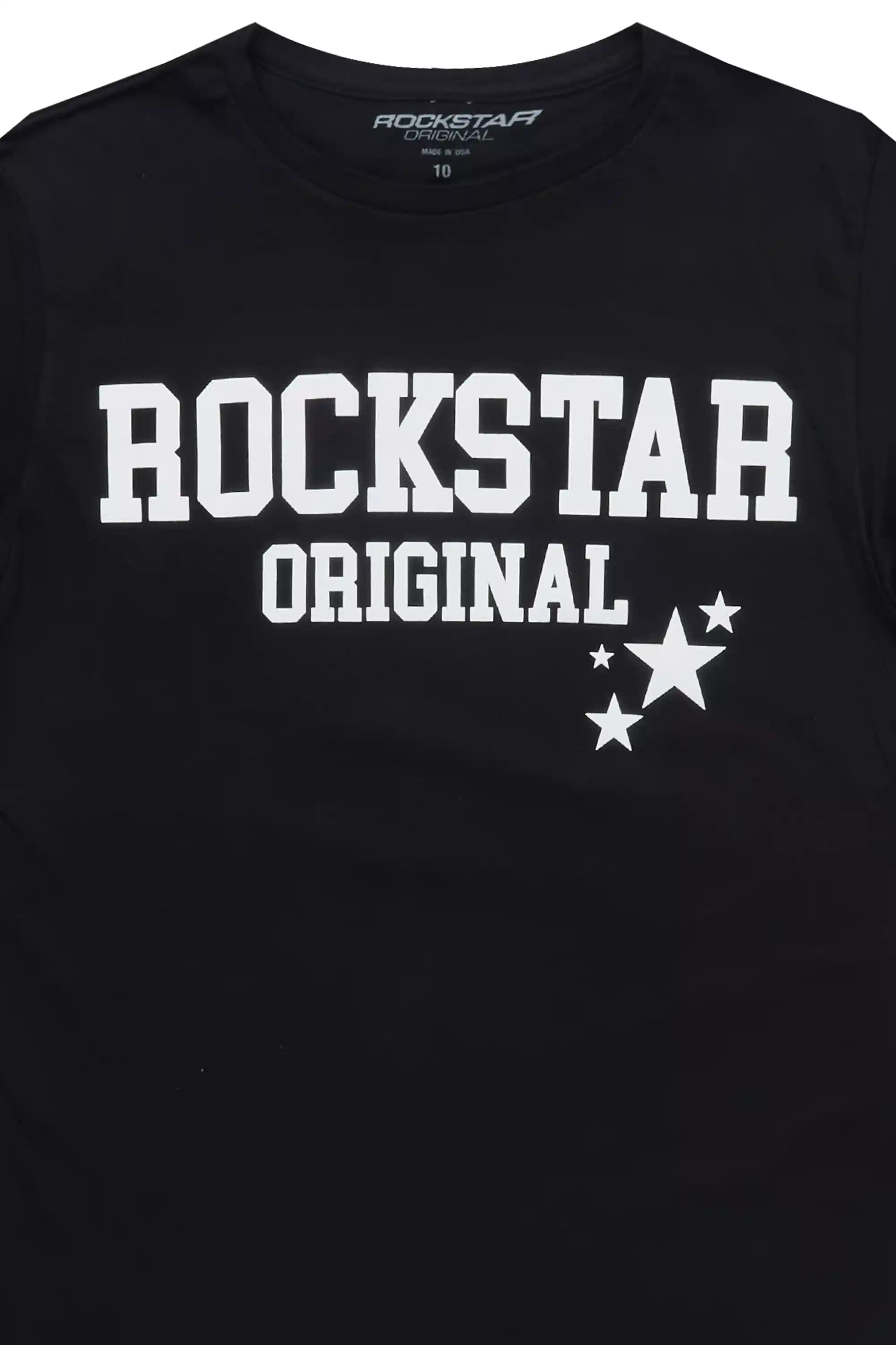 Boys Pluton Black/White Graphic T-Shirt - Image 2