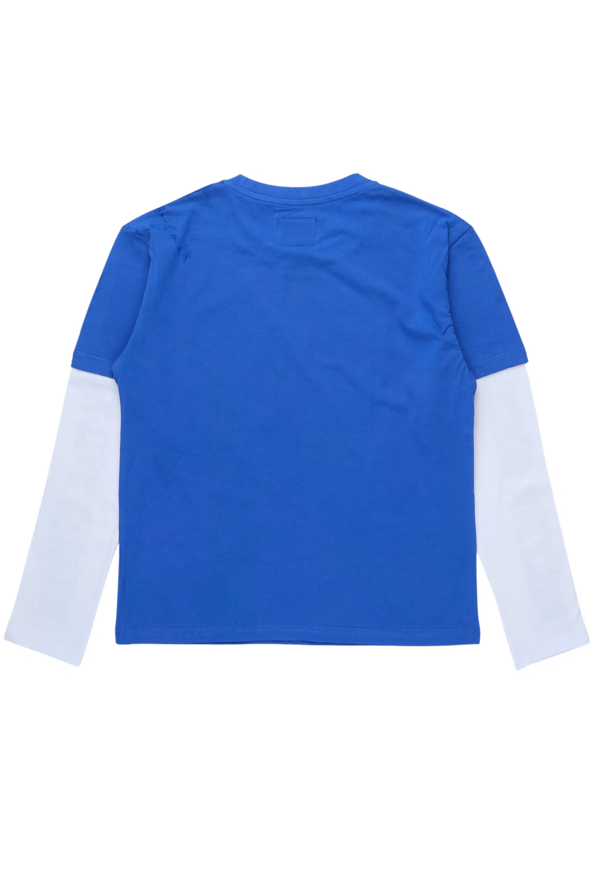 Boys Monit Royal/White Double Layer Graphic T-Shirt - Image 7