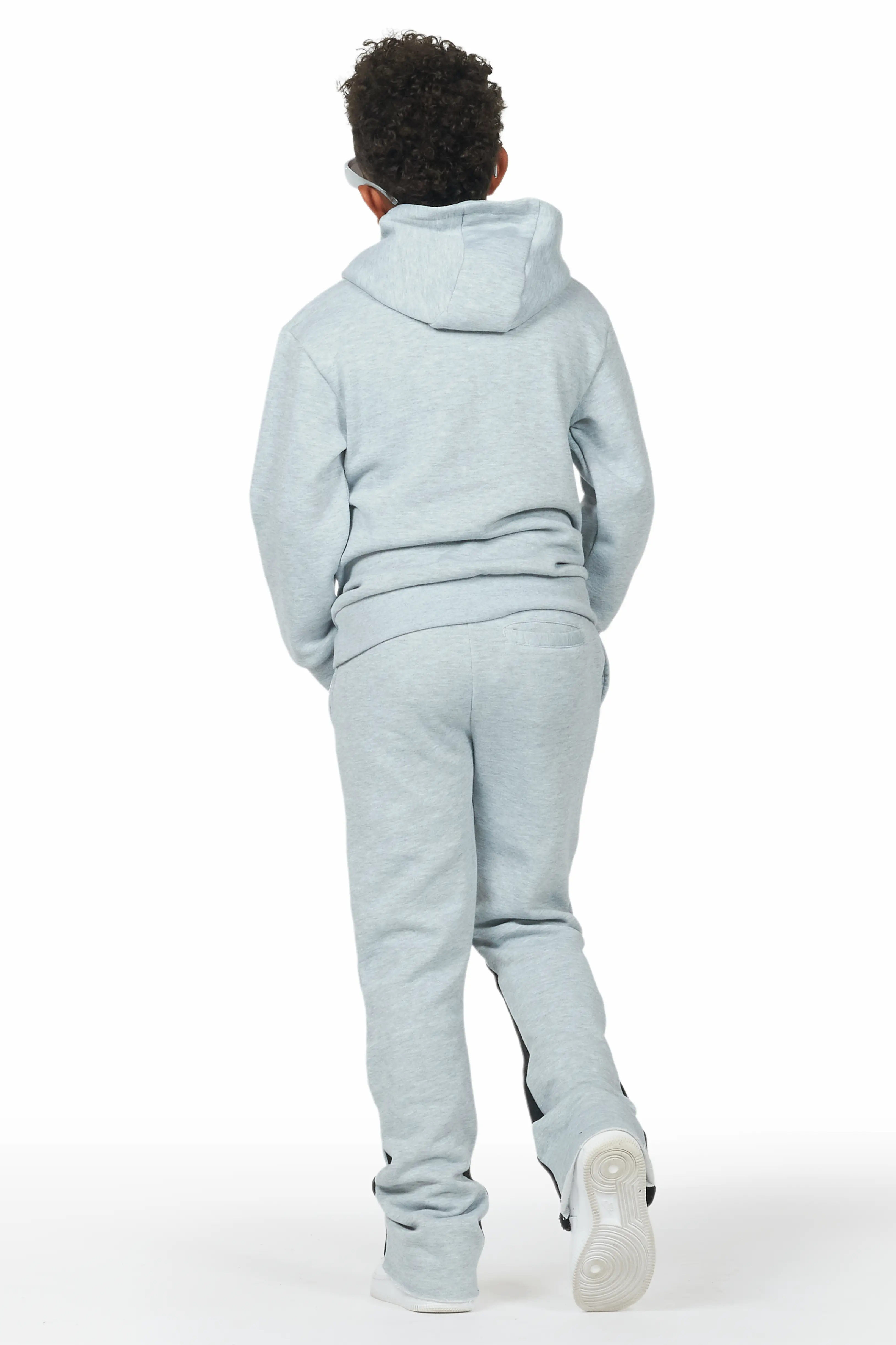Boys Palmer Grey Stacked Track Set - Image 4