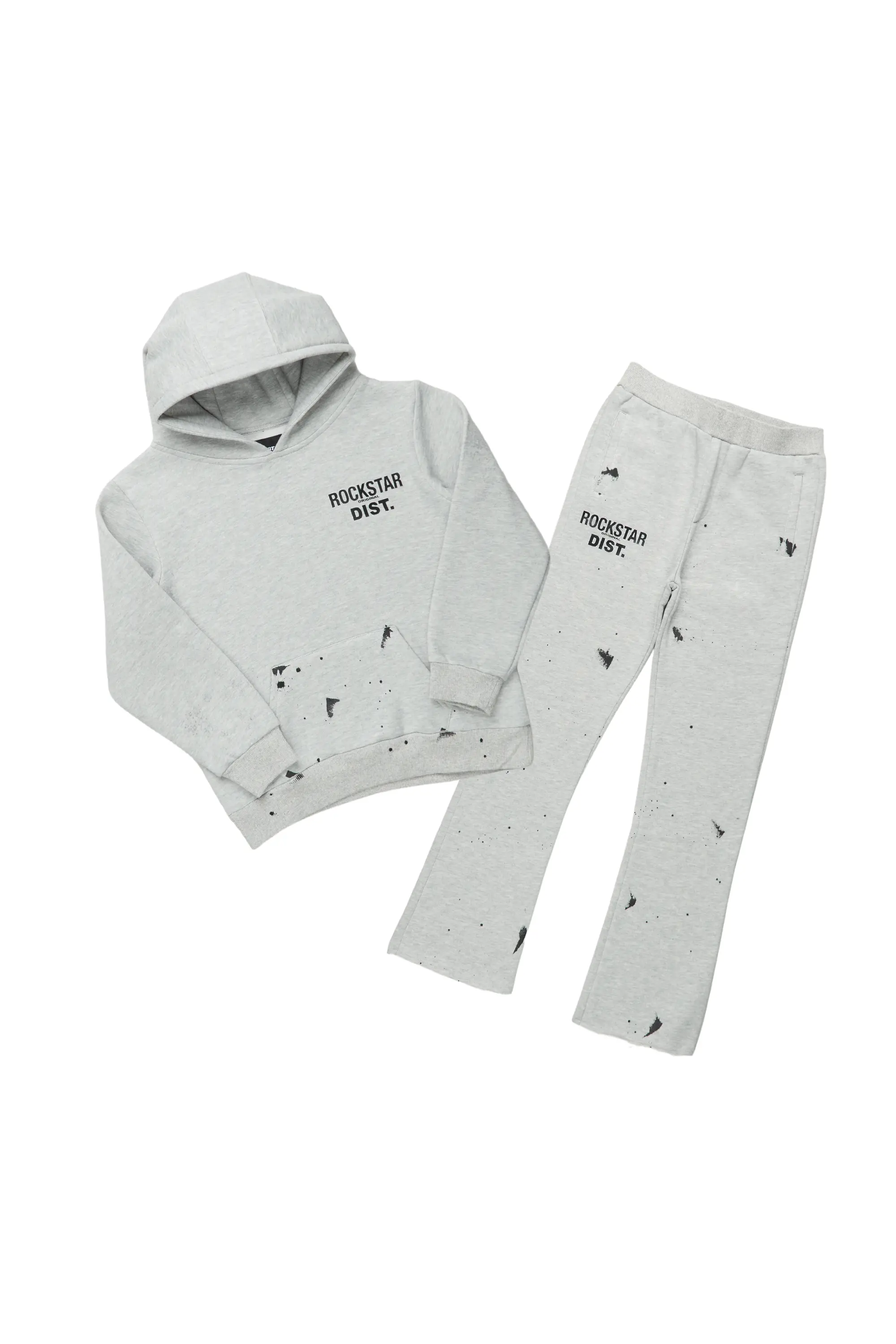Boys Raffer Grey Stacked Track Set - Image 2
