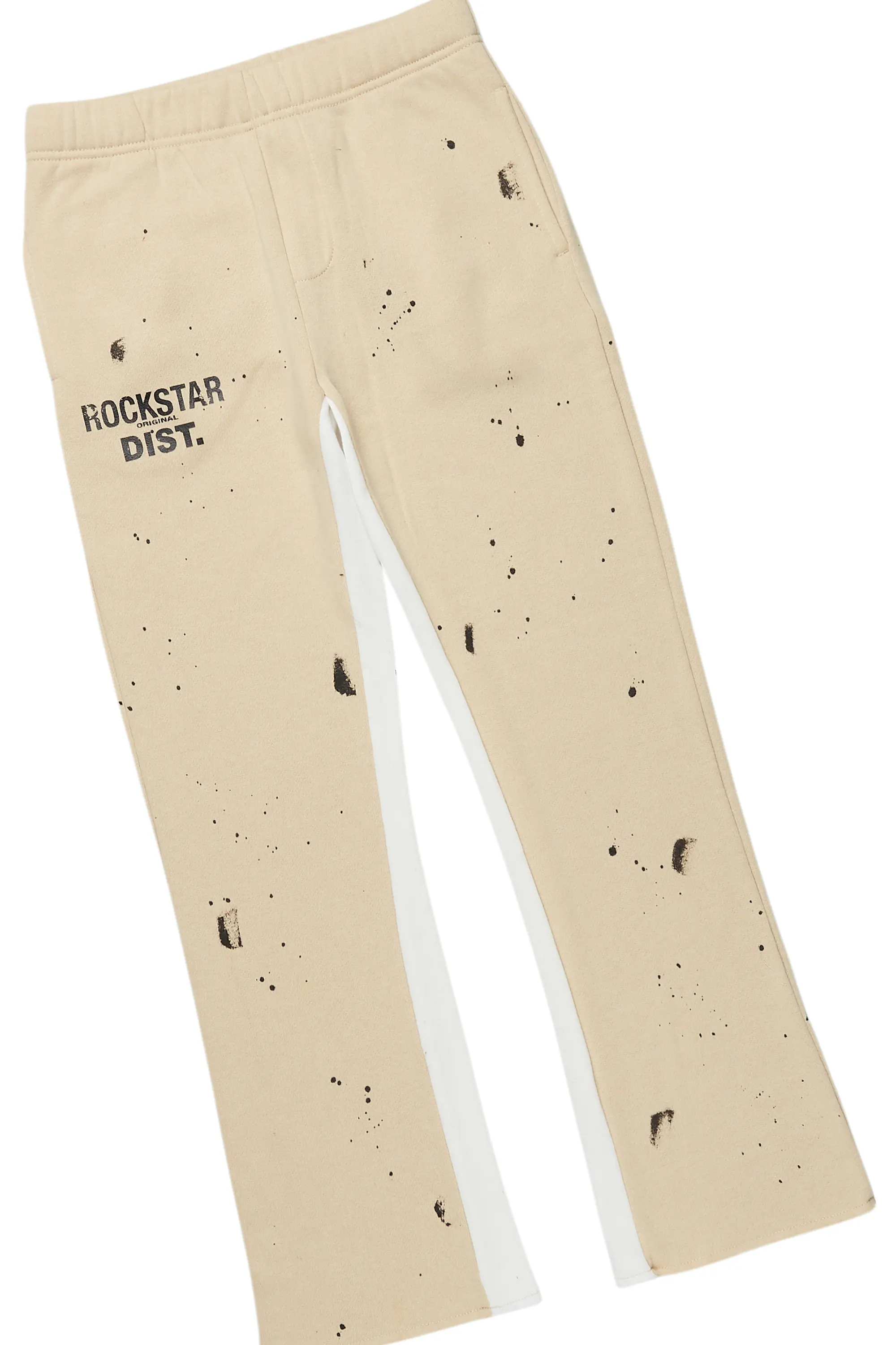 Boys Raffer Beige Stacked Flare Track Set - Image 3