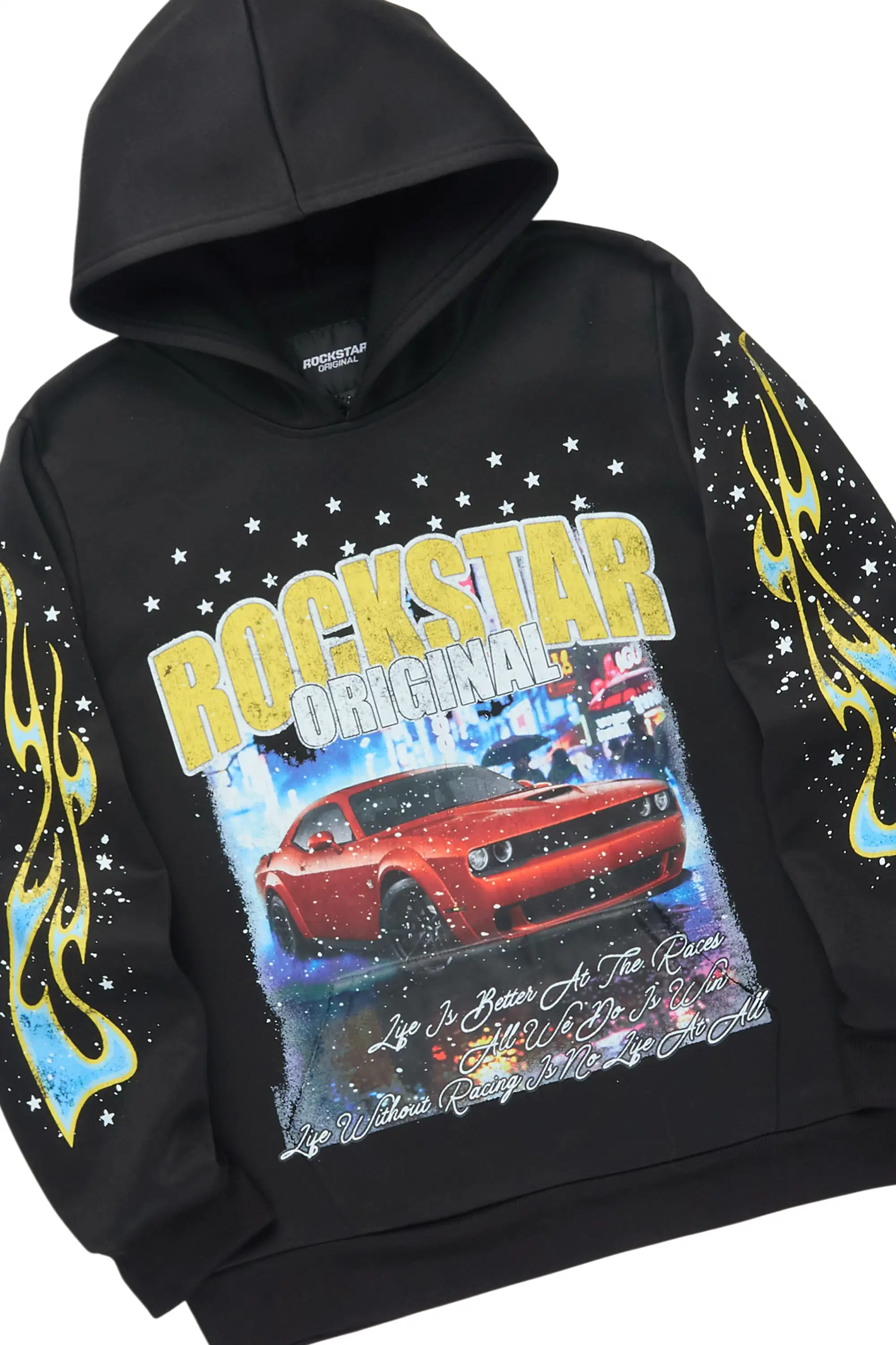 Boys Tokyo Black/Multi Stacked Track Set - Image 2