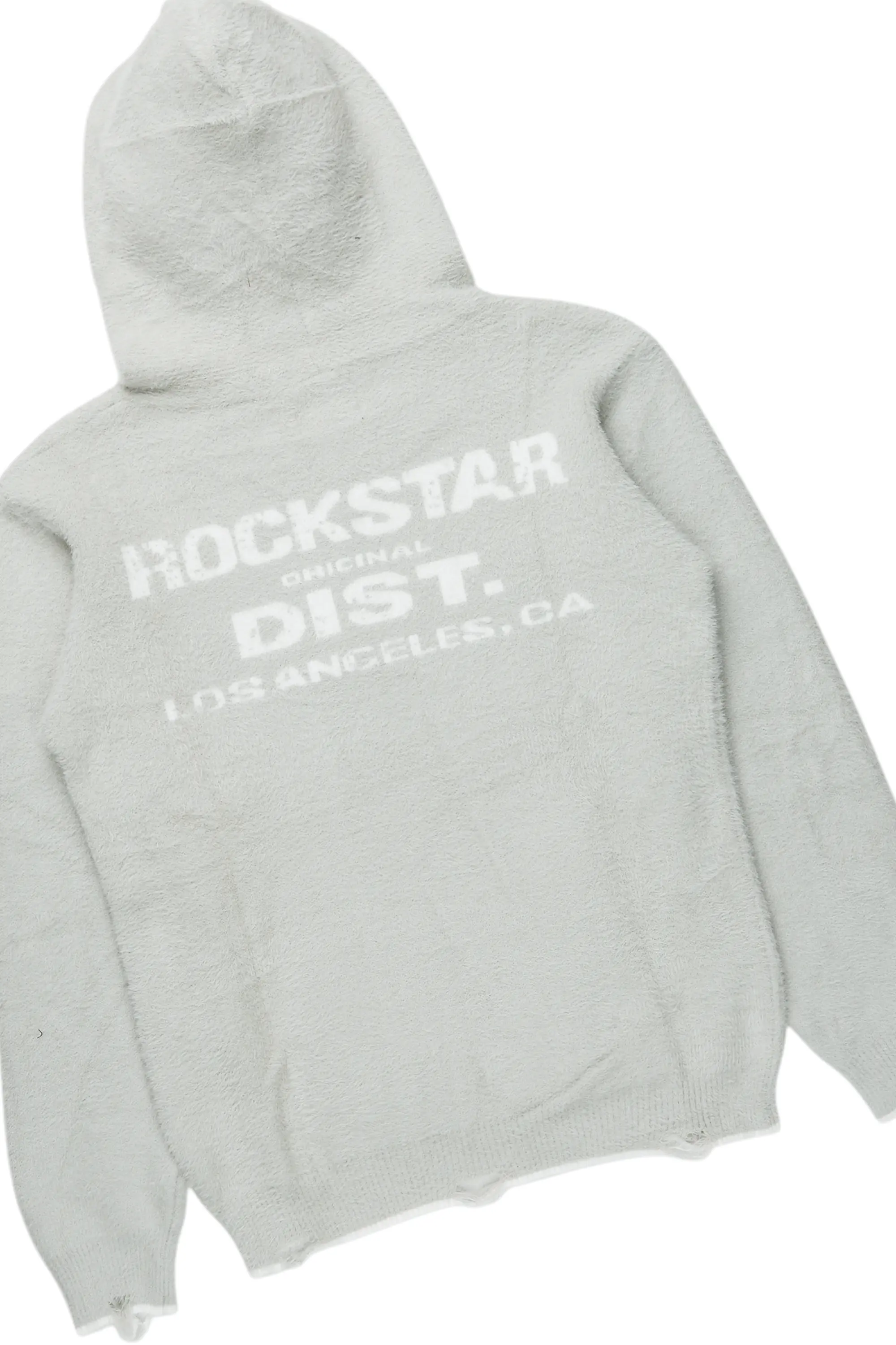 Boys Lake Mohair Grey Knit Track set - Image 9