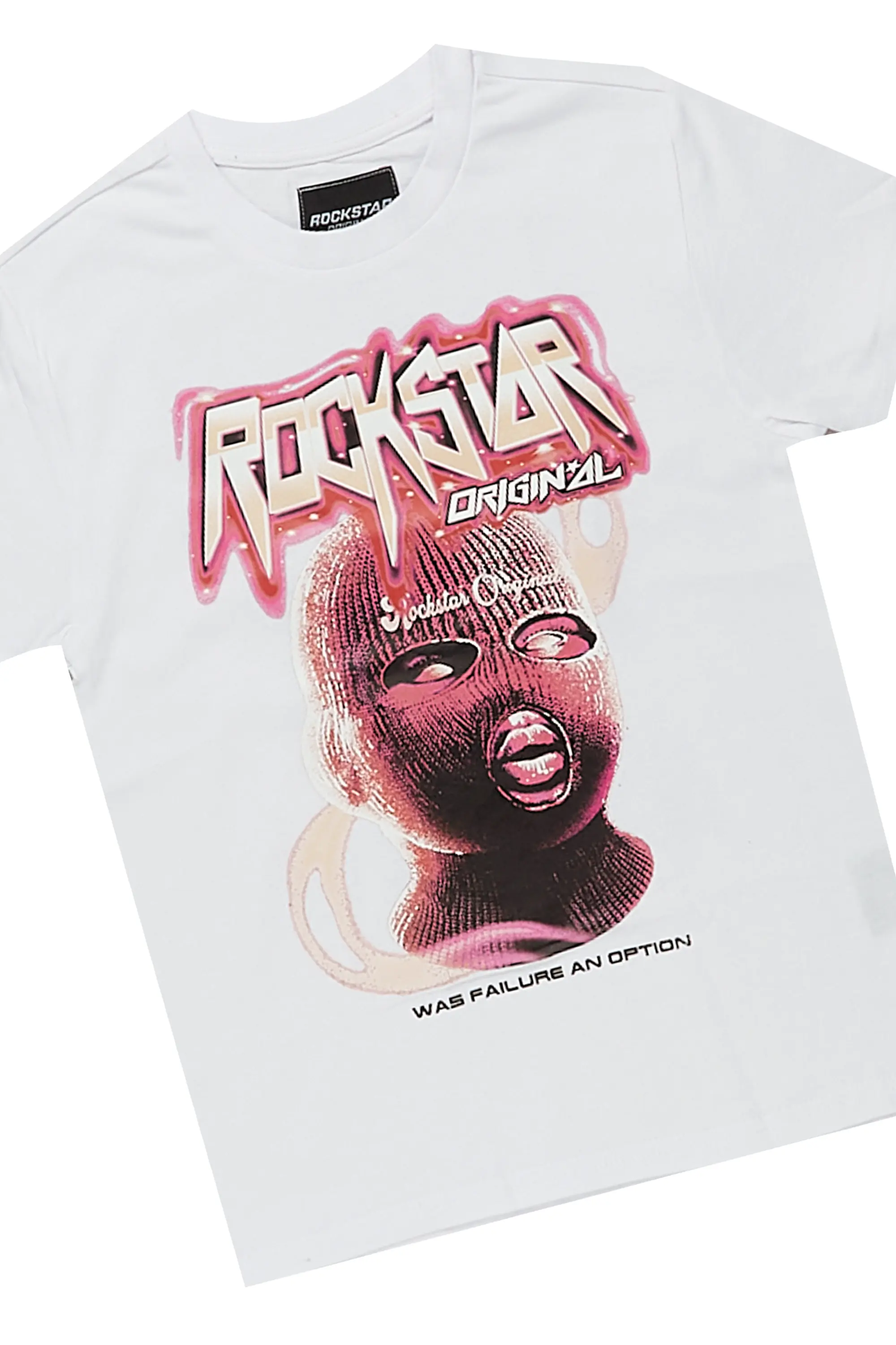 Girls Karasi White/Pink T-Shirt/Jean Set - Image 7