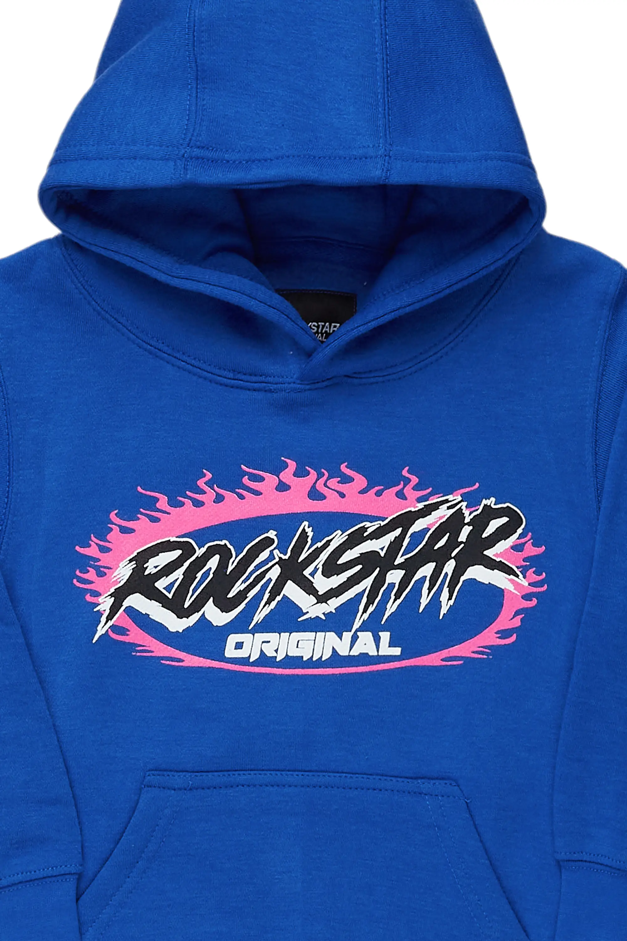 Girls Izzy Royal Graphic Hoodie - Image 2