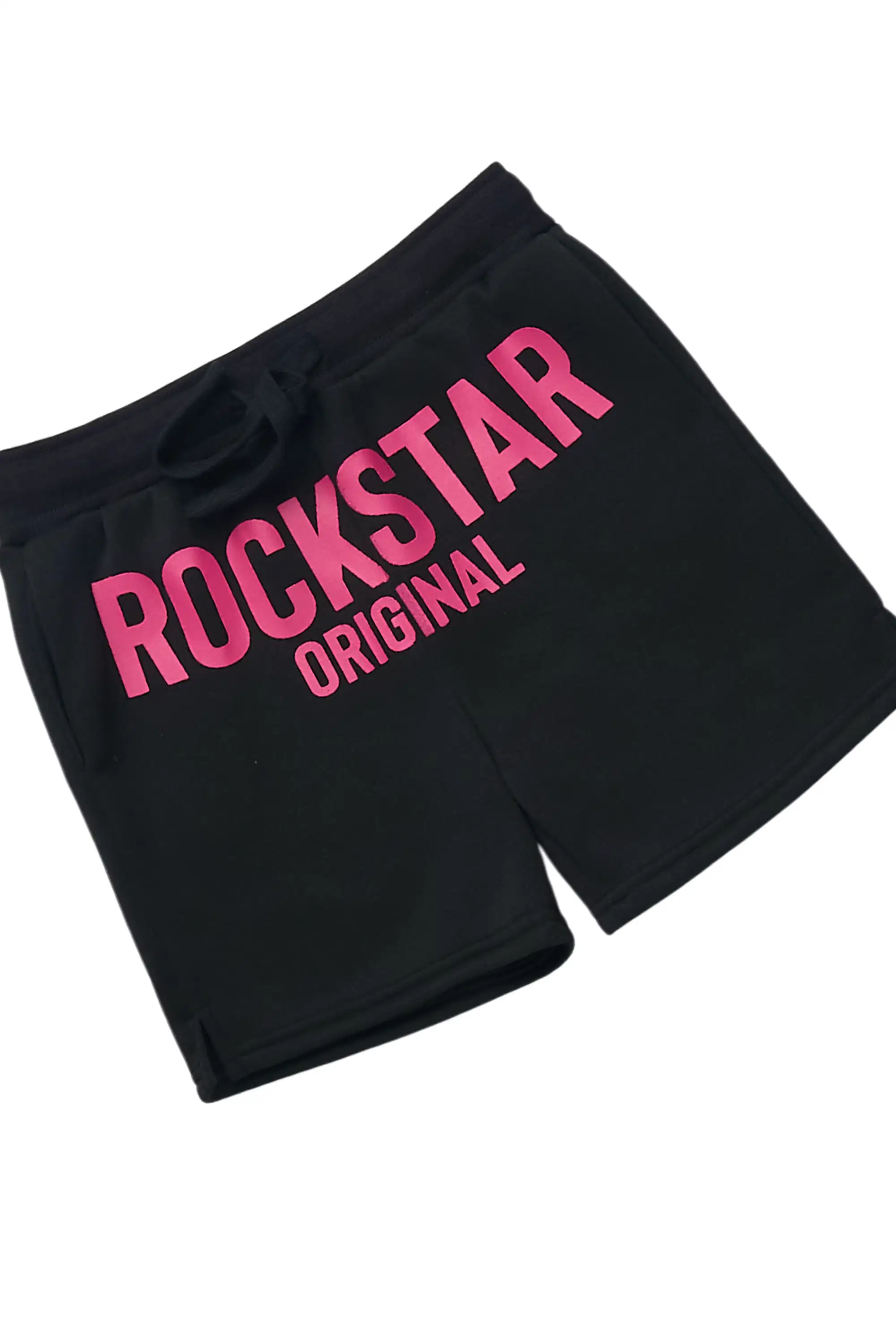 Girls Sabrina Black Short Set - Image 7
