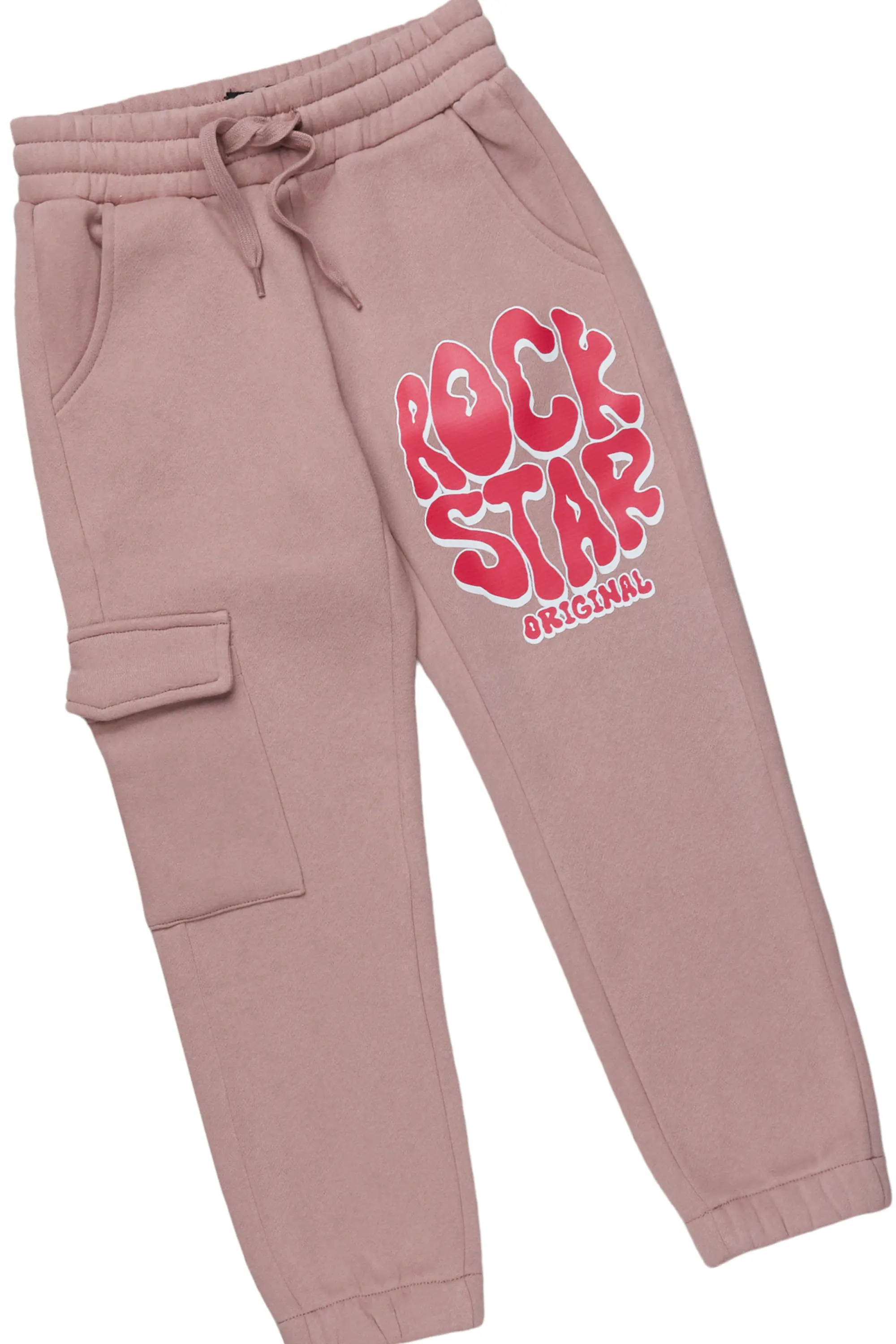 Girls Racha Lilac  Zip Up Hoodie Pant Set - Image 3