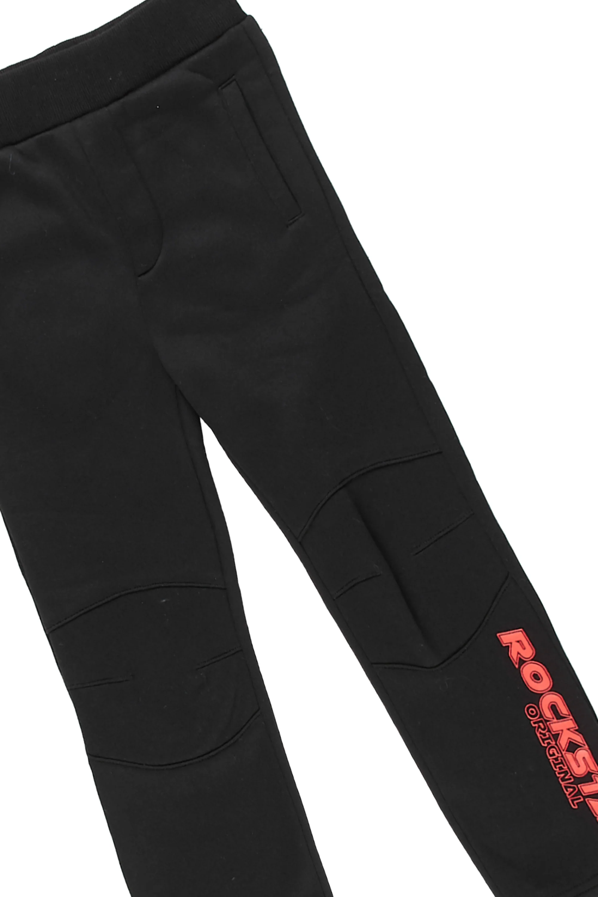 Kids Maxime Track Set-Black - Image 3