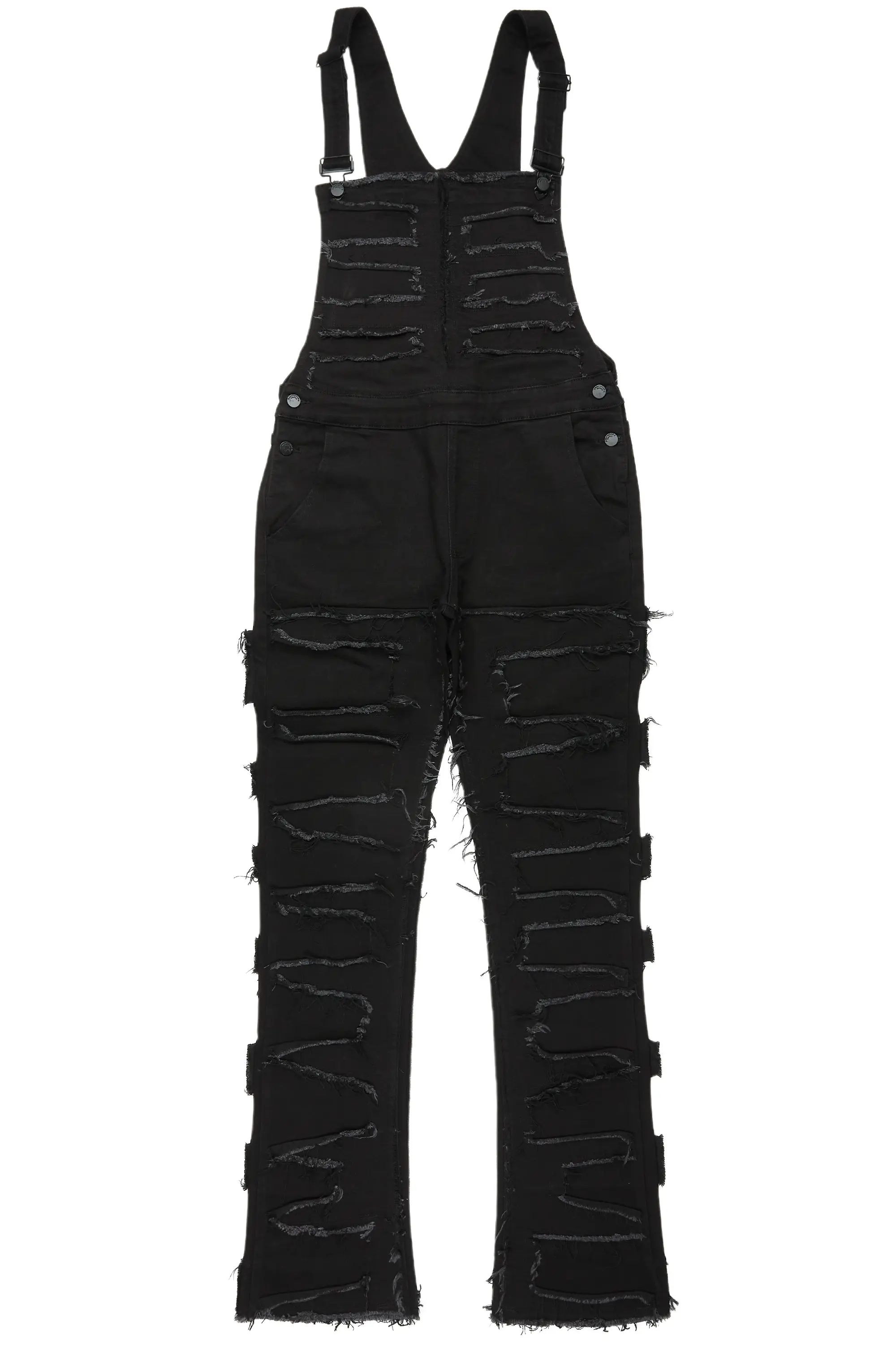 Alfie Black Denim Overall - Image 4