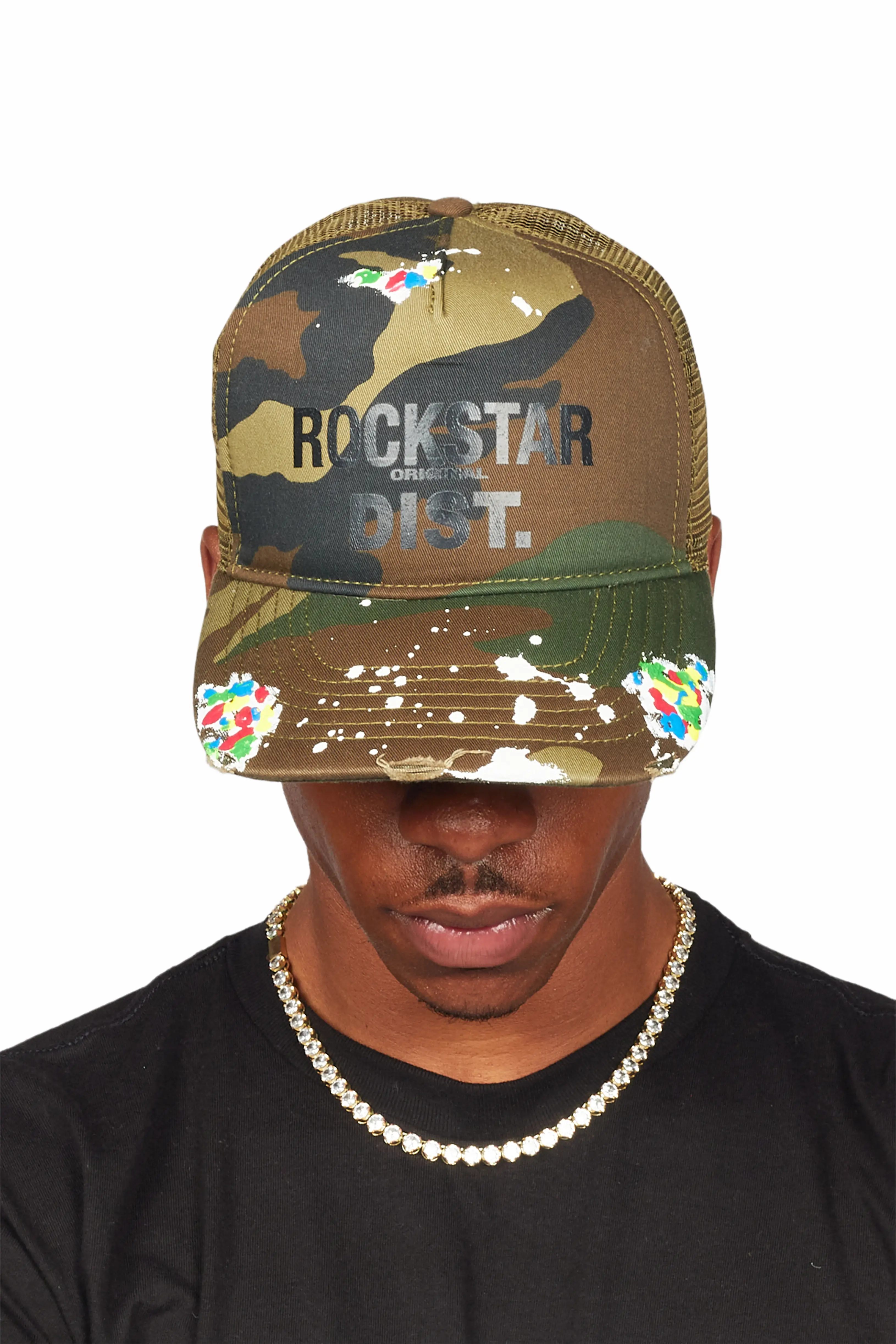 Neptune Camo Trucker Hat - Image 2