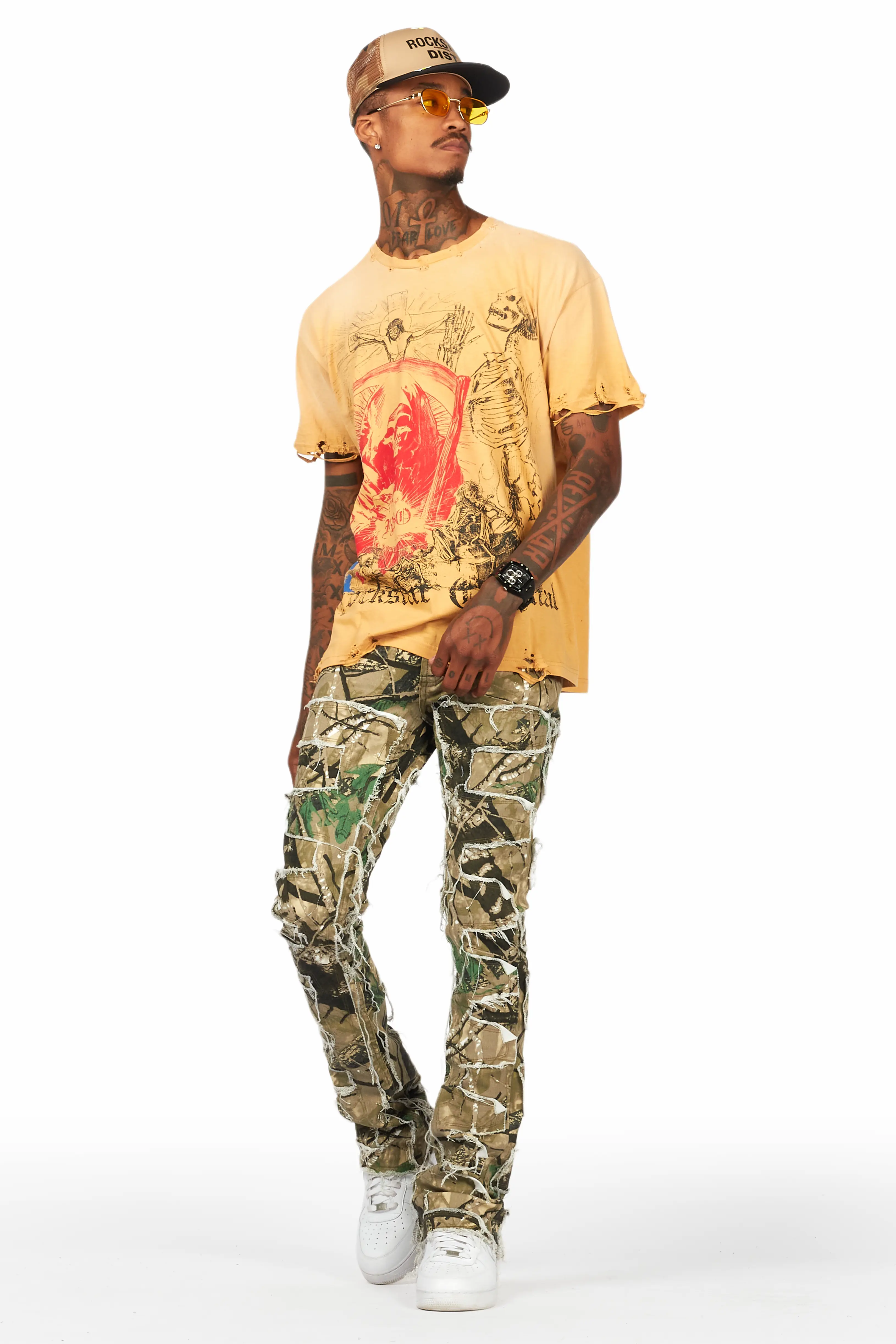 Neptune Desert Camo Trucker Hat - Image 4