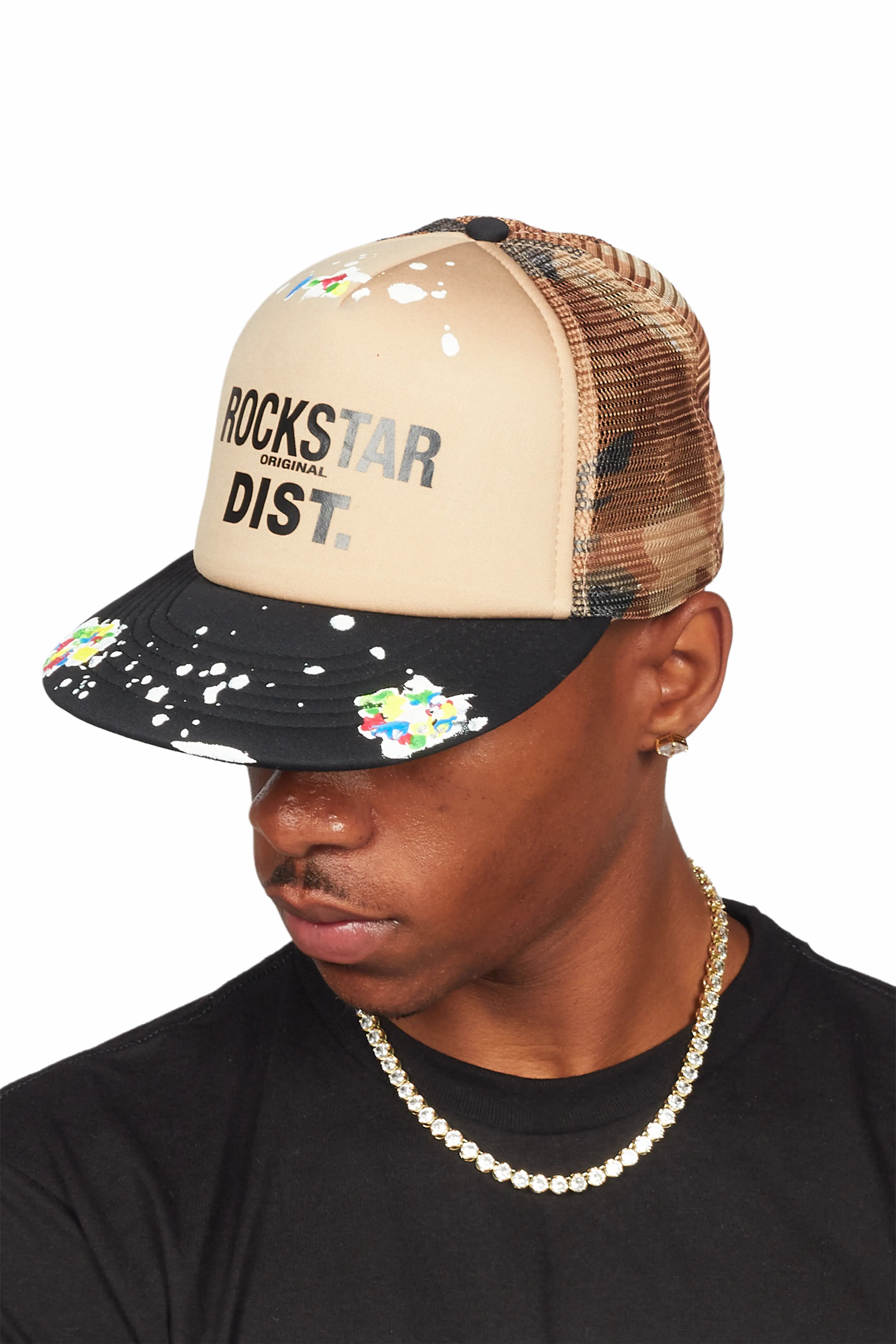 Neptune Desert Camo Trucker Hat - Image 9