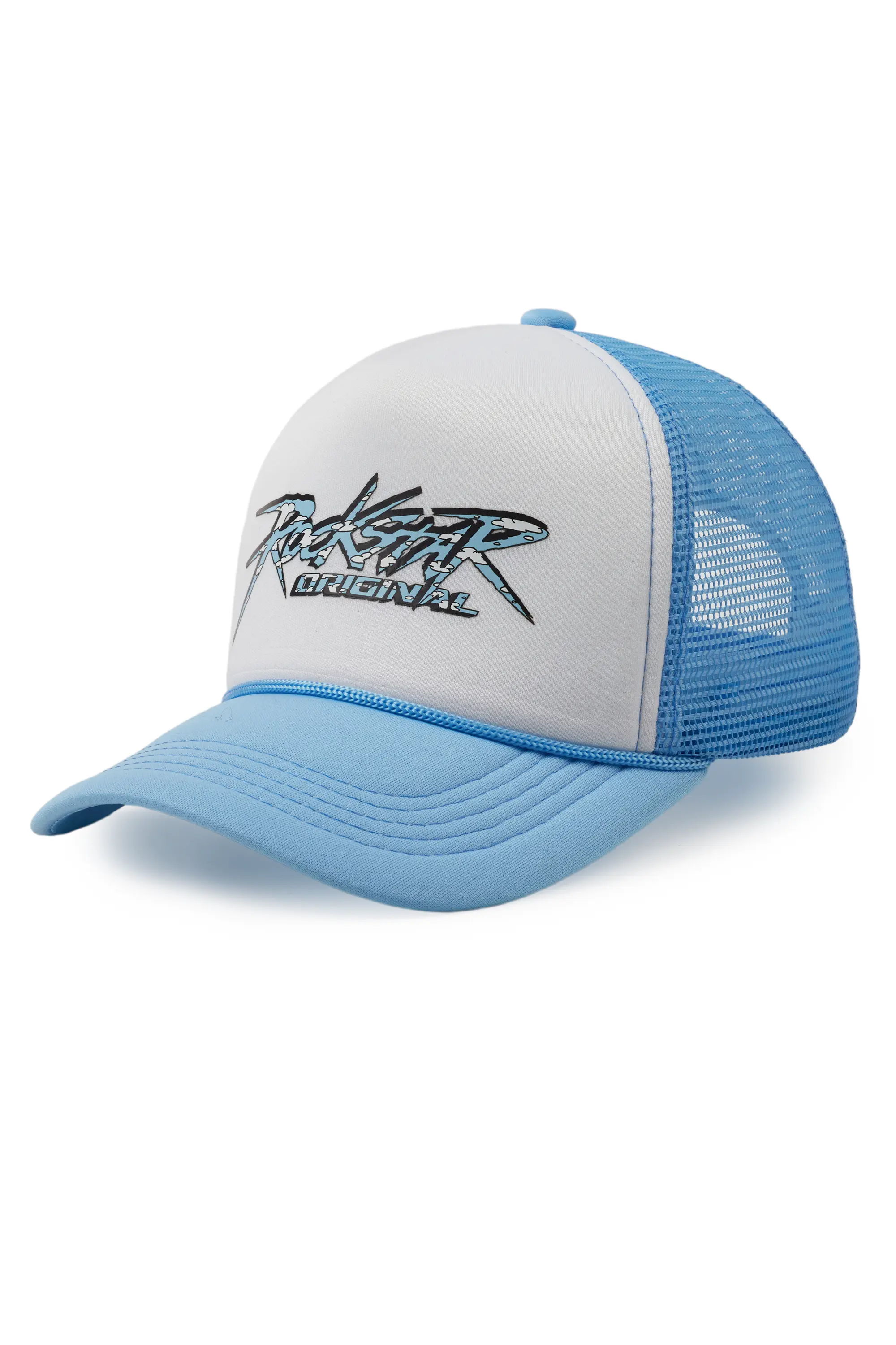 Kalliope White/Blue Trucker Hat - Image 2