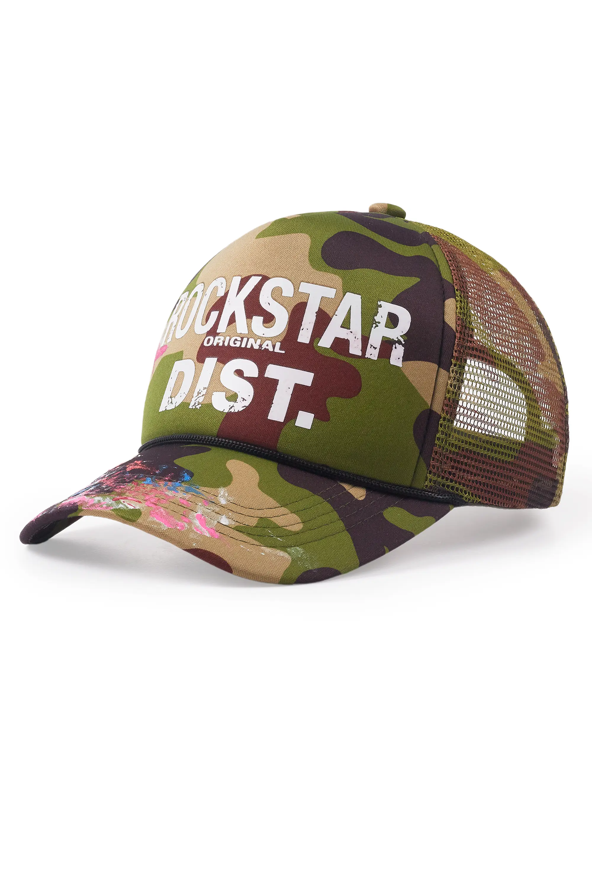 Yamal Green Camo Graphic Trucker Hat - Image 2