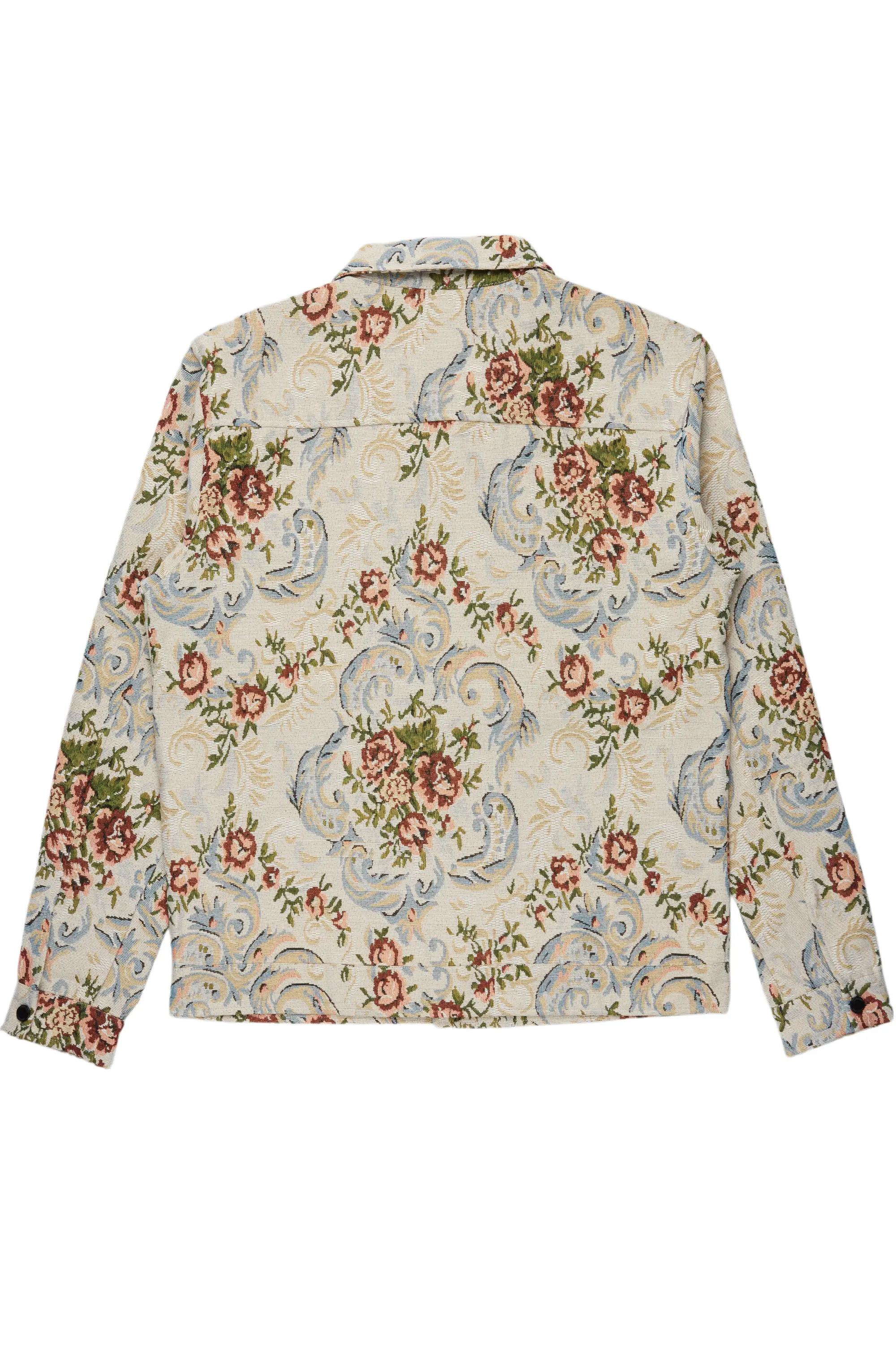 Kader Beige Multi Tapestry Jacket - Image 8
