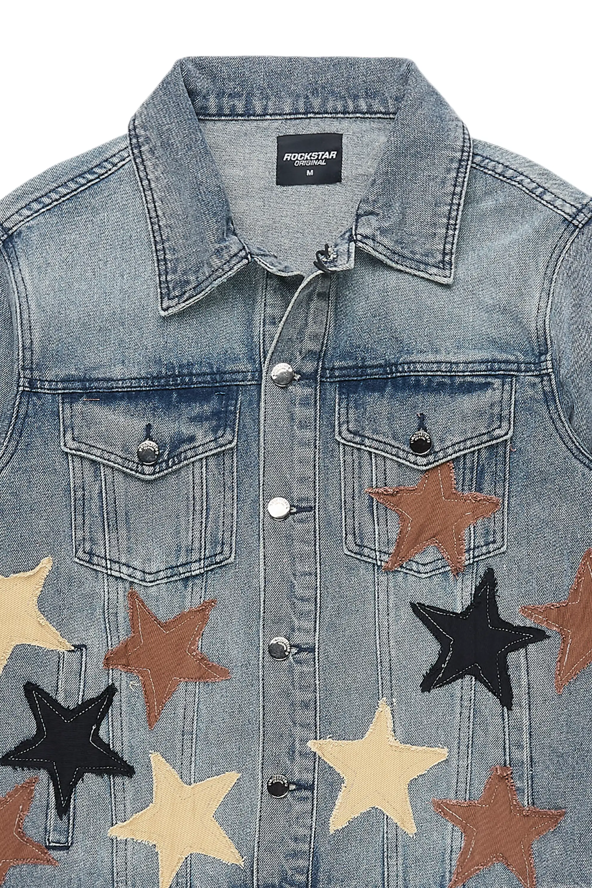 Starlane Vintage Denim Jacket - Image 2