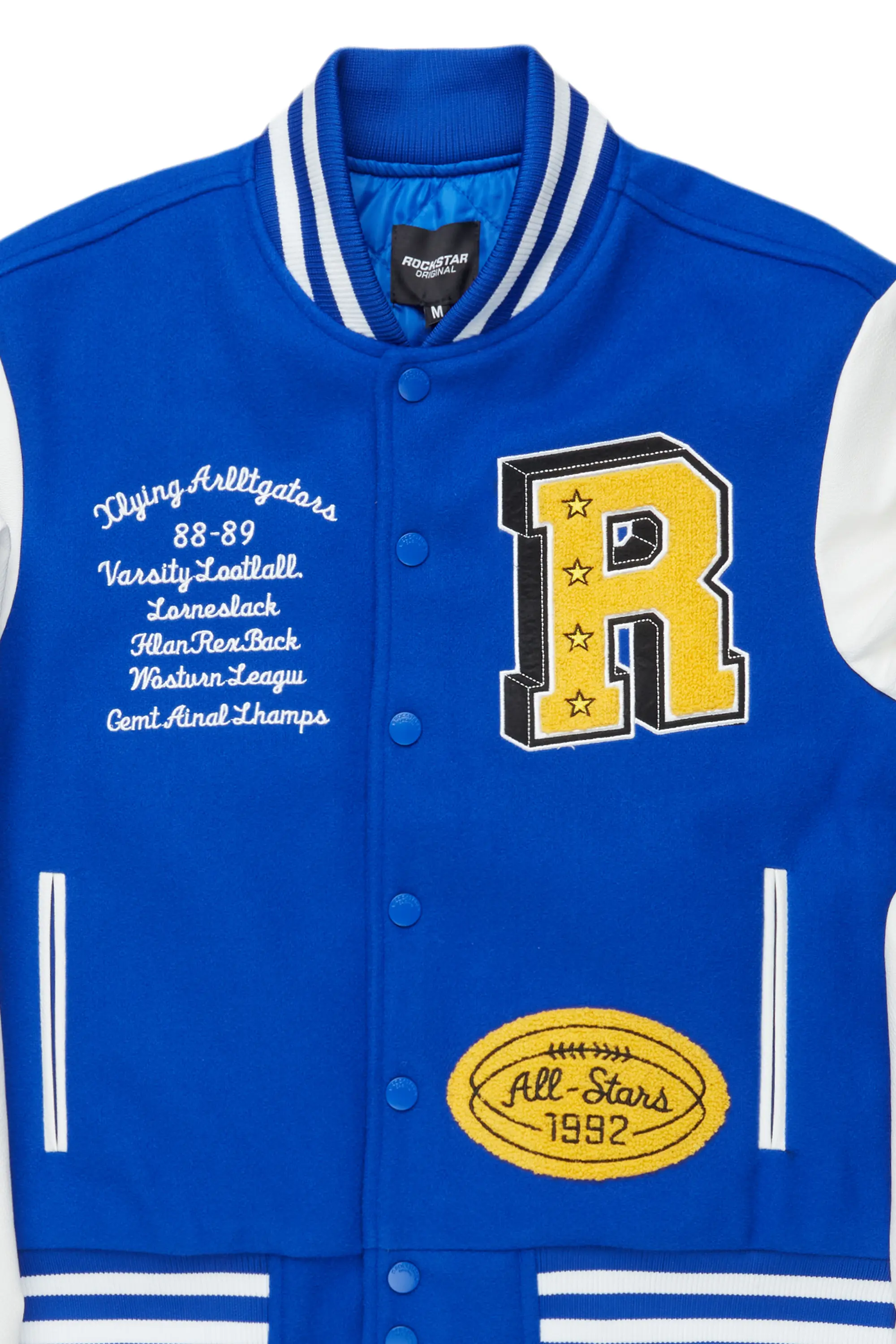 Eisen Royal Blue/White Varsity Jacket - Image 8