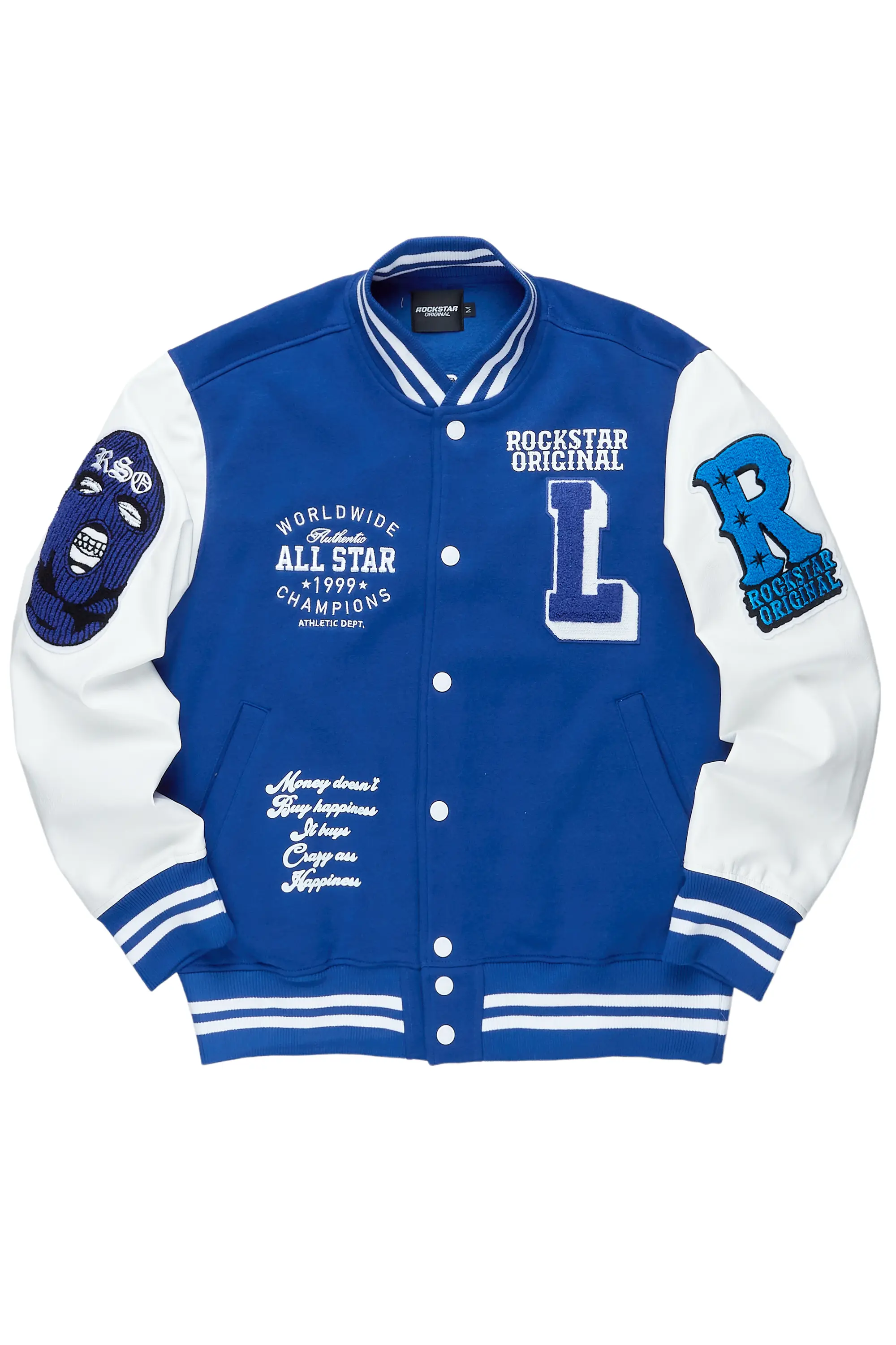 Castillo Royal Blue Varsity Jacket - Image 2
