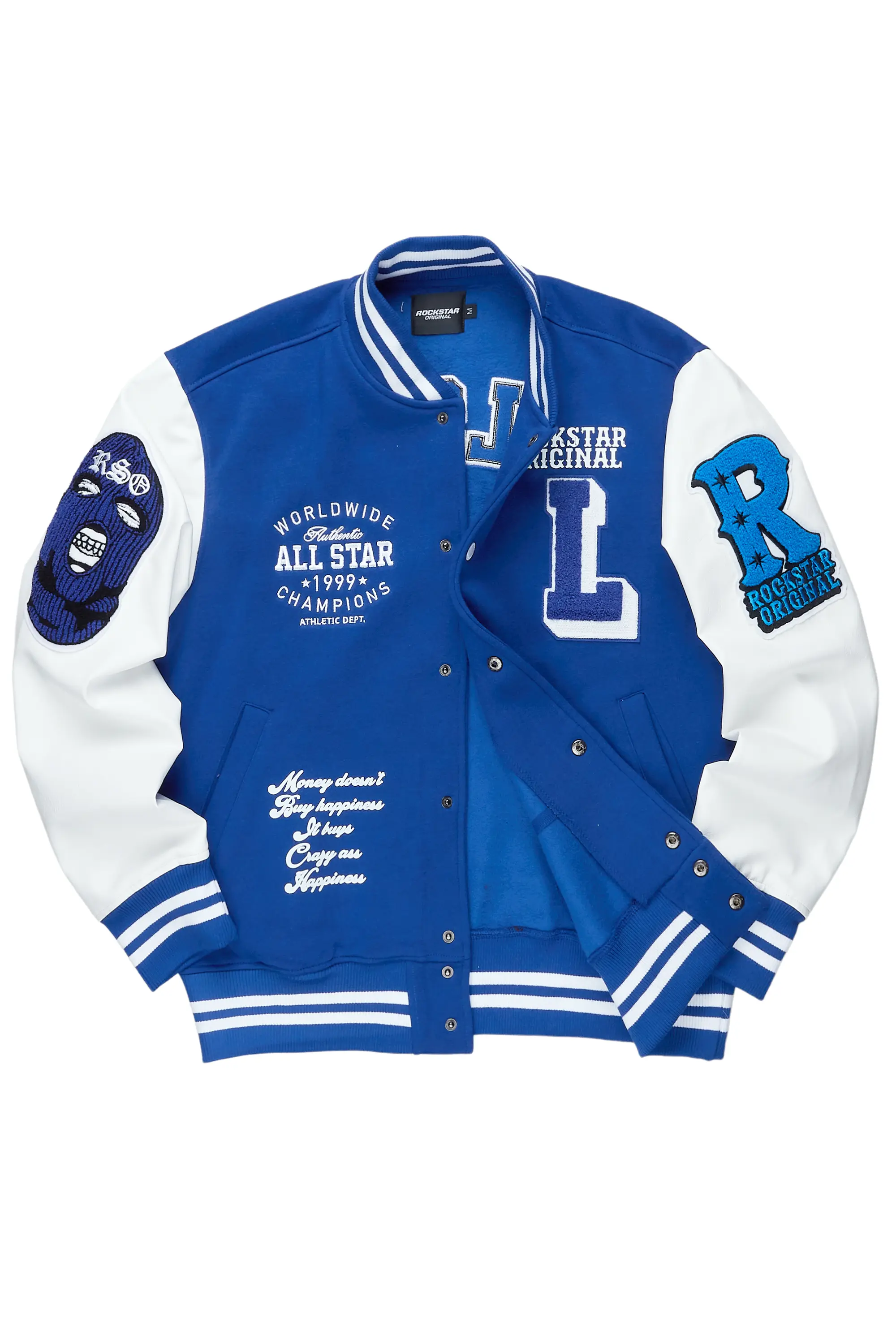 Castillo Royal Blue Varsity Jacket - Image 3