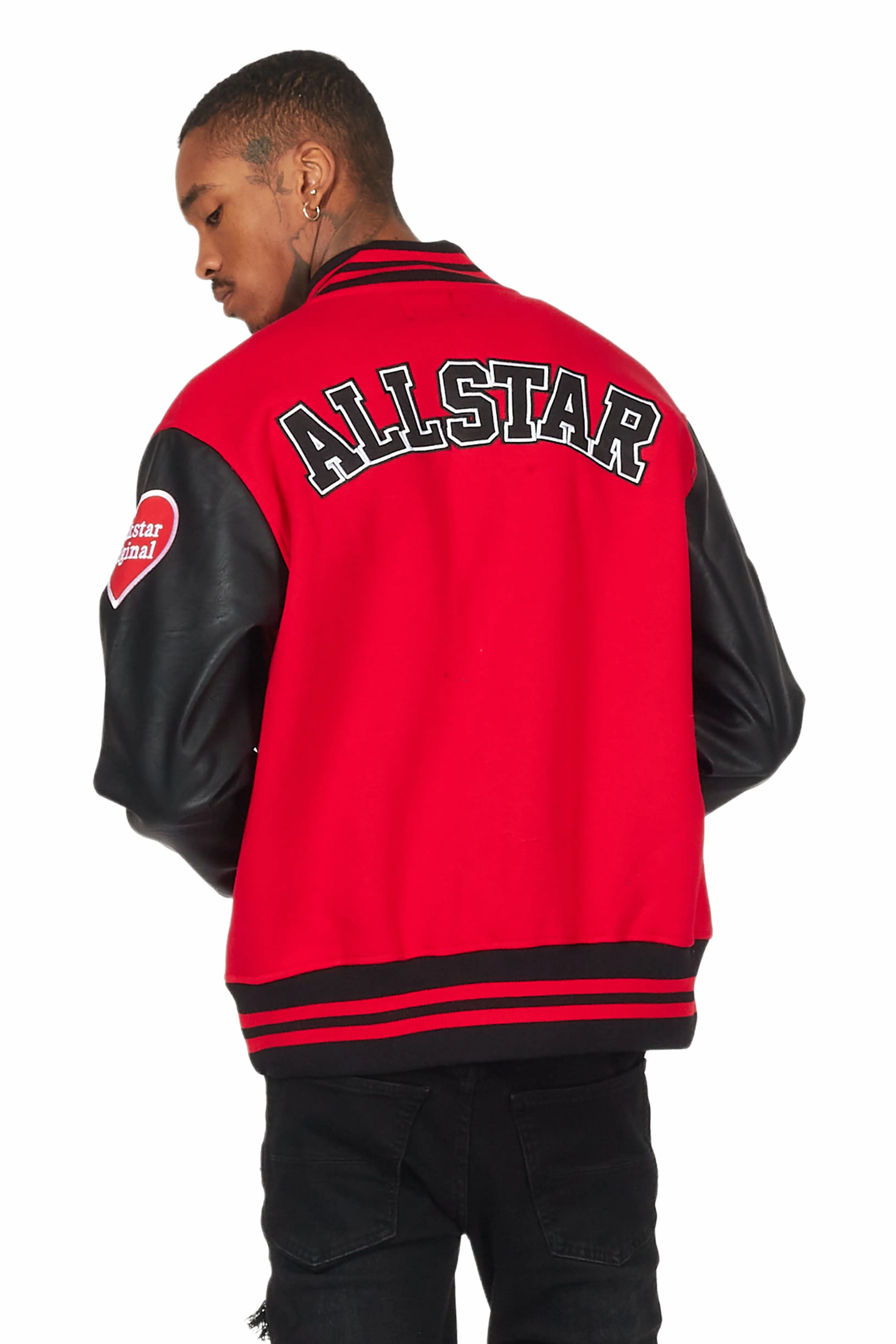 Pacari Red Varsity Jacket - Image 10