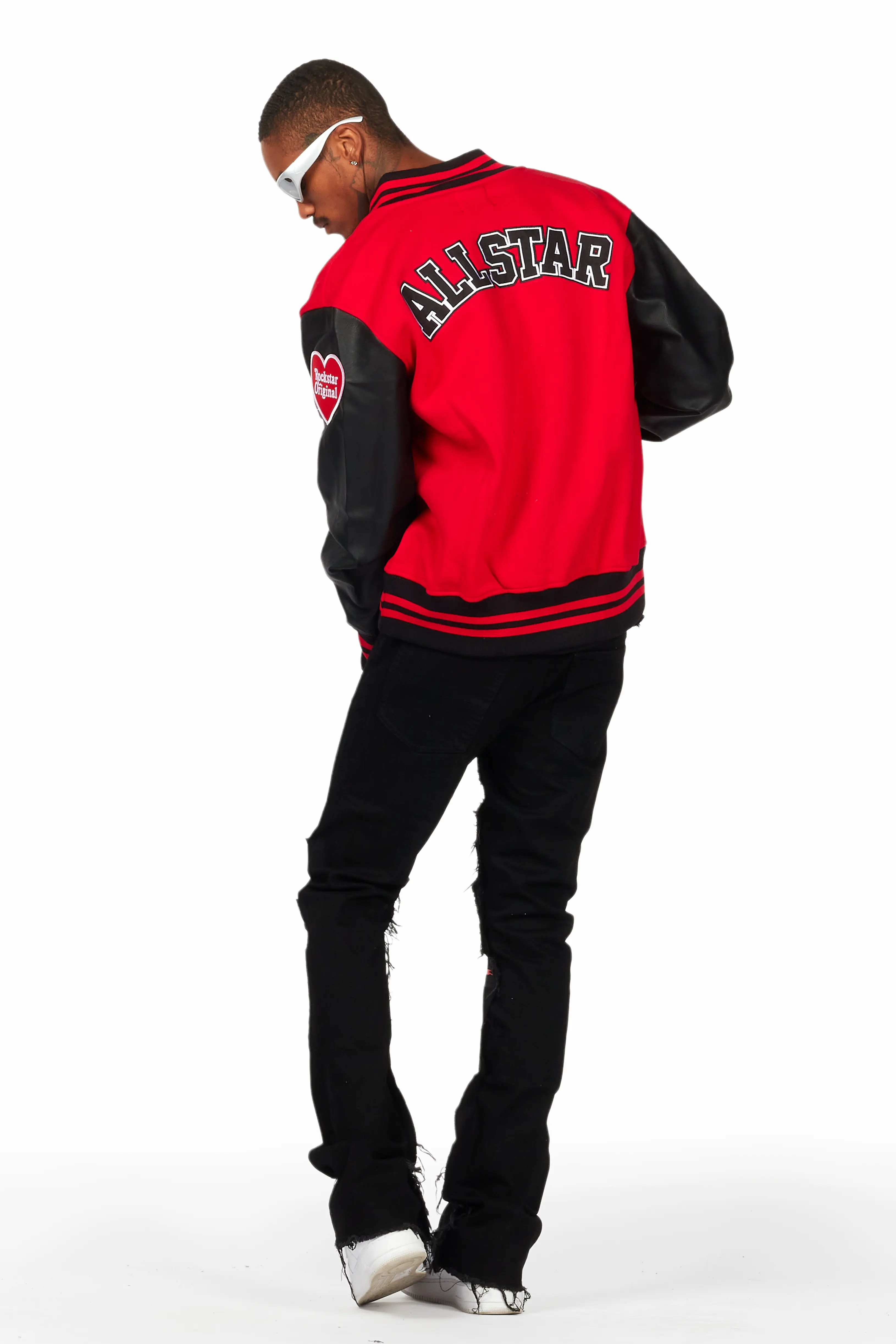 Pacari Red Varsity Jacket - Image 3