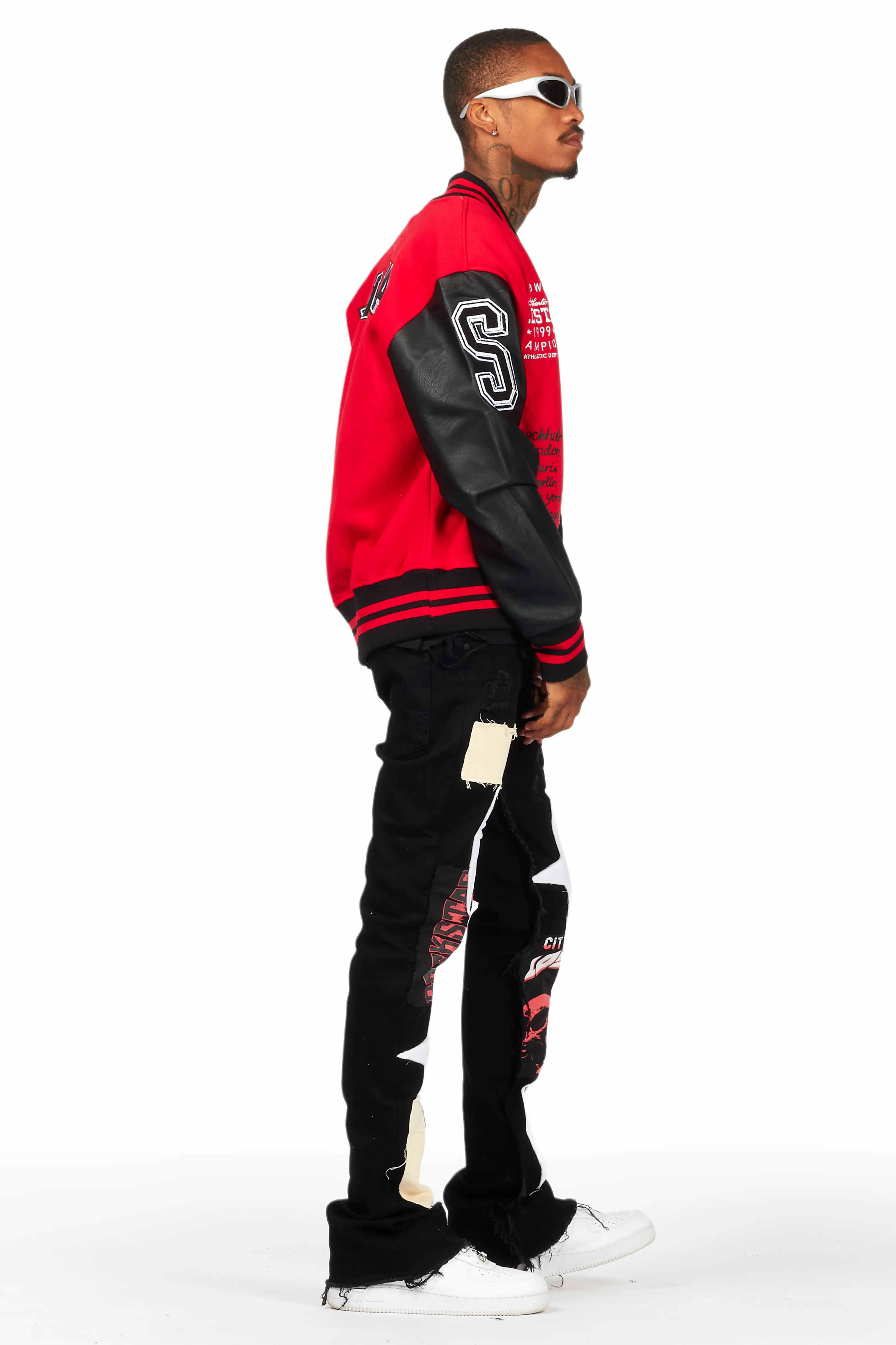 Pacari Red Varsity Jacket - Image 5