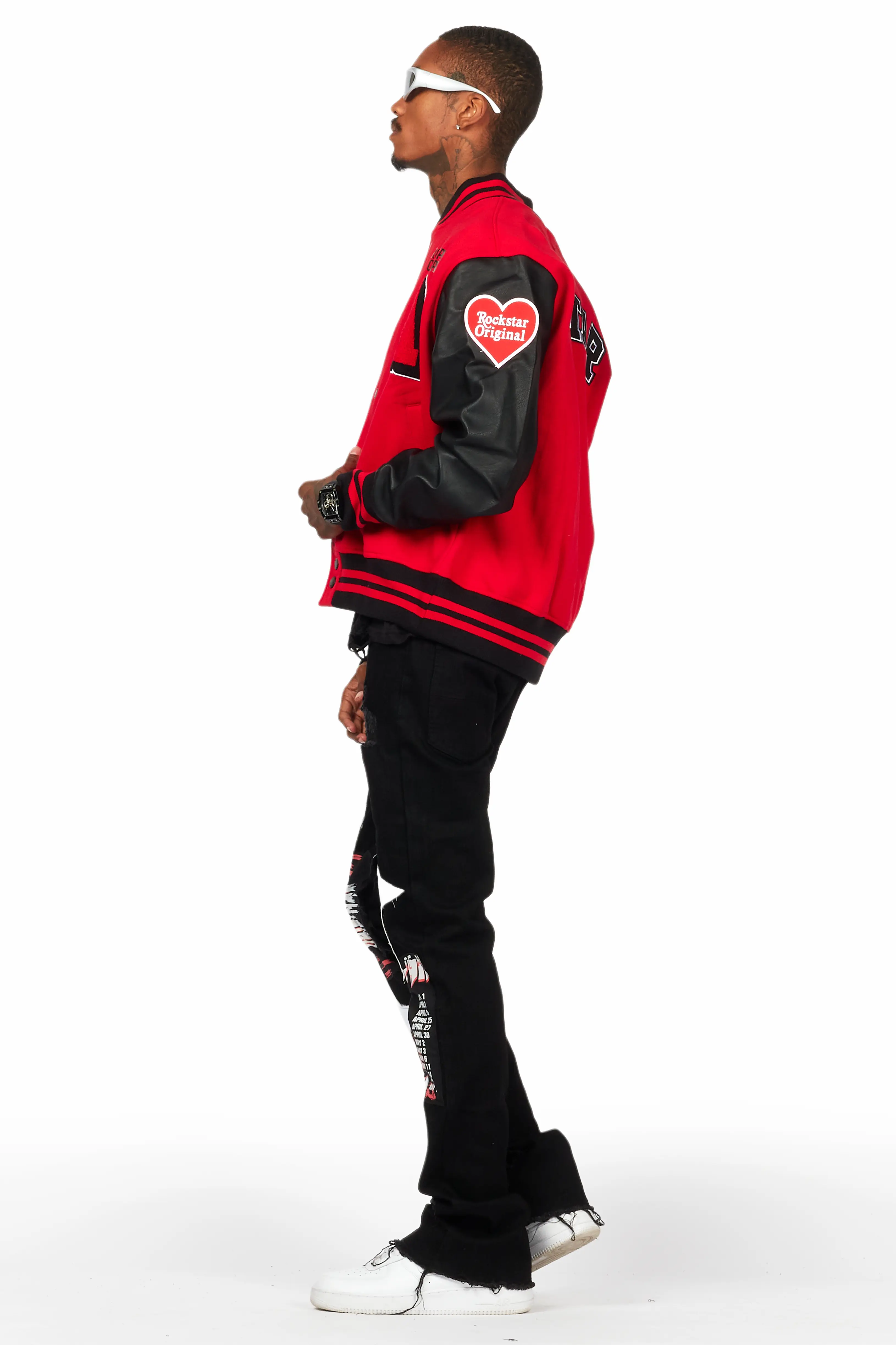 Pacari Red Varsity Jacket - Image 6